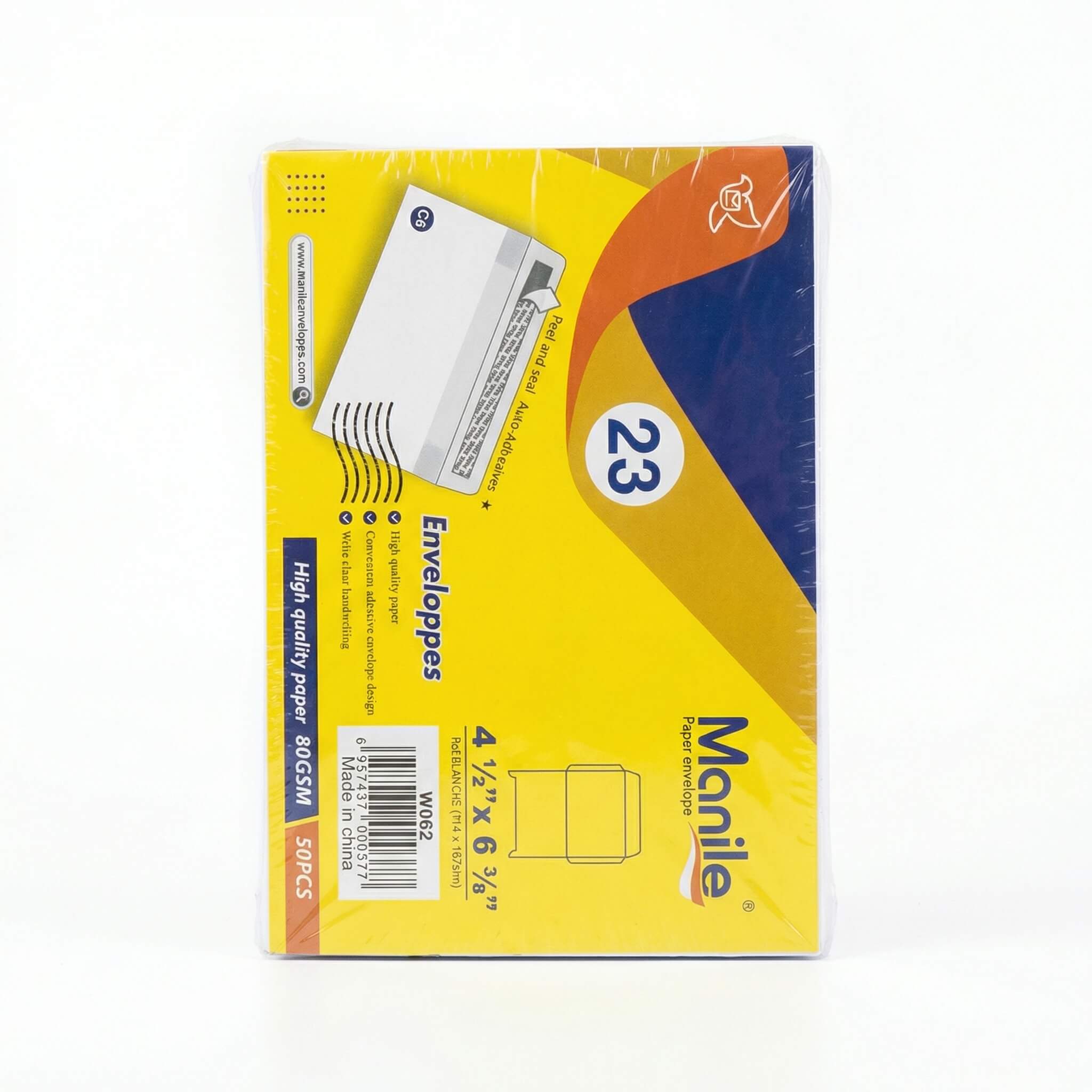 Manile Paper Envelopes 50 Pieces