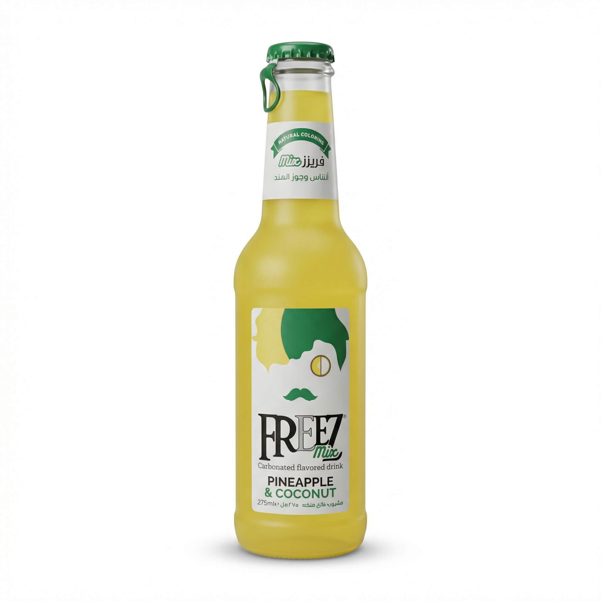 Freez Mix Pineapple & Coconut Carbonated Drink 275ml