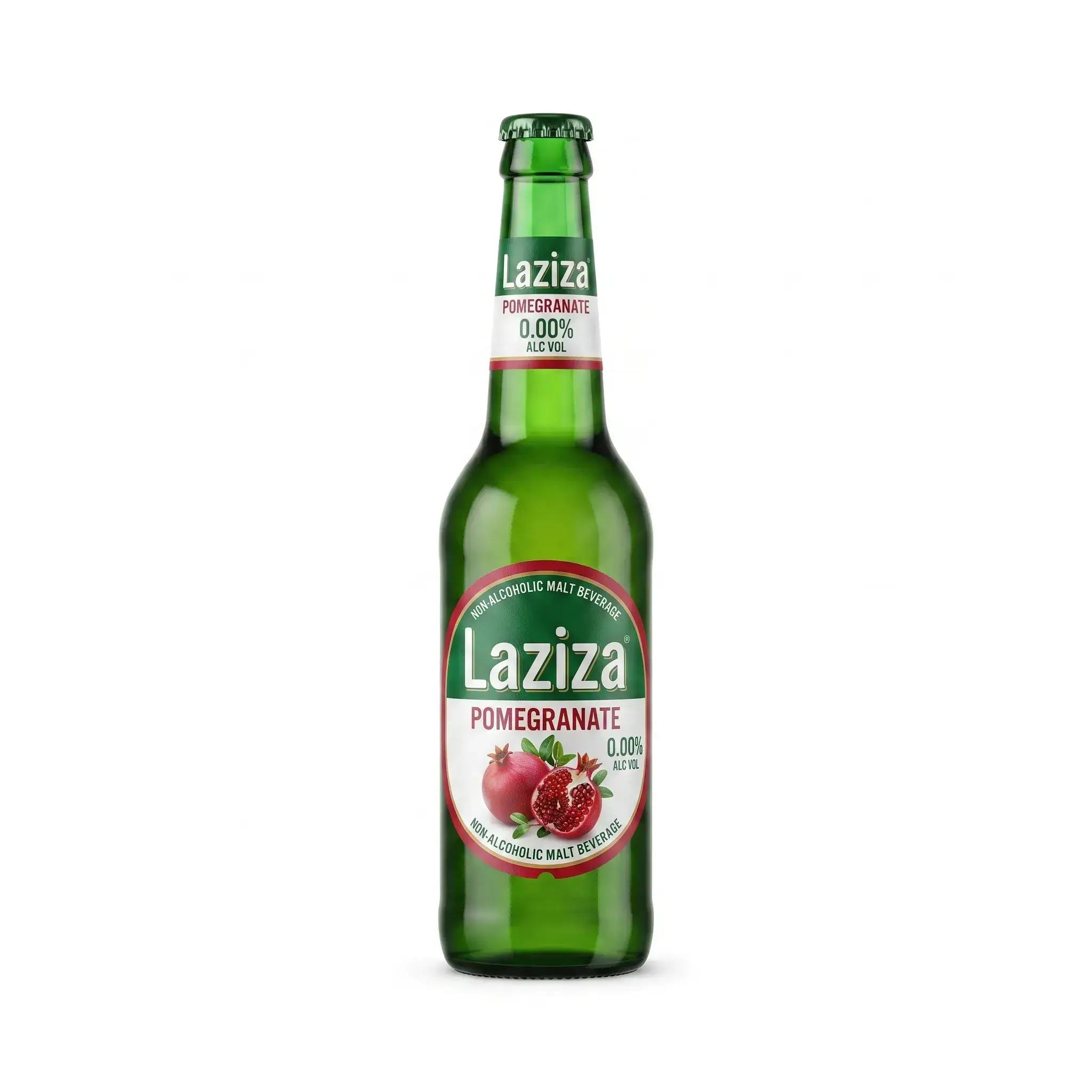 Laziza Pomegranate Non-Alcoholic Malt Beverage