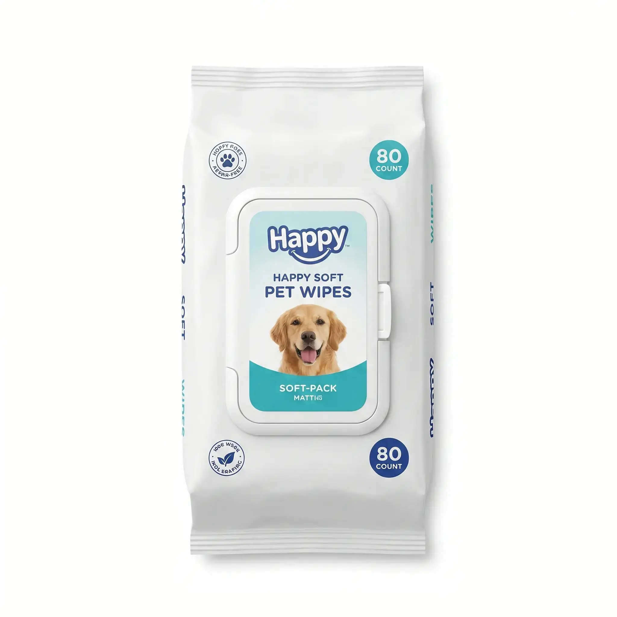Kaixinrou Pet Wipes 80 Sheets
