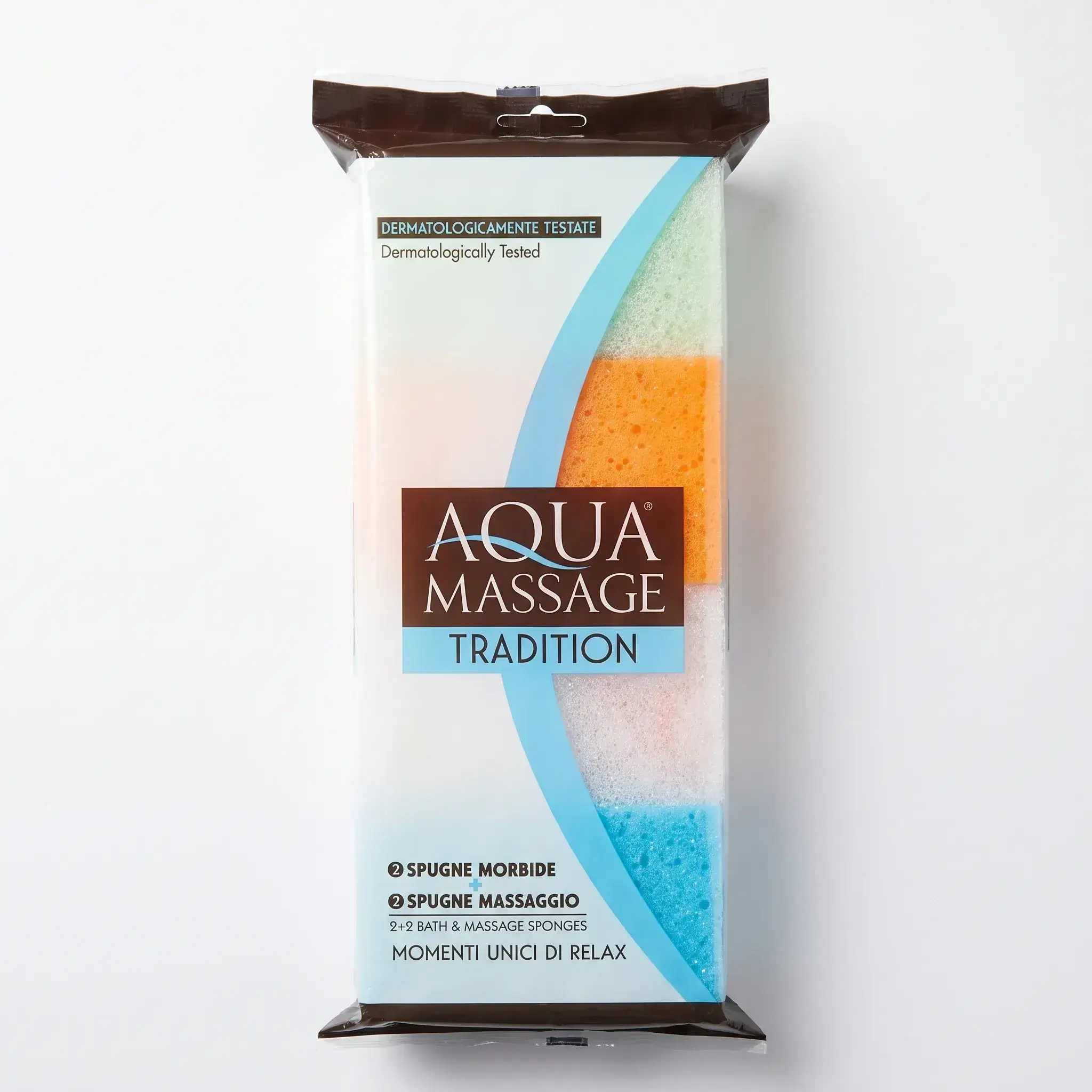 Aqua Massage Tradition 2+2 Bath & Massage Sponges