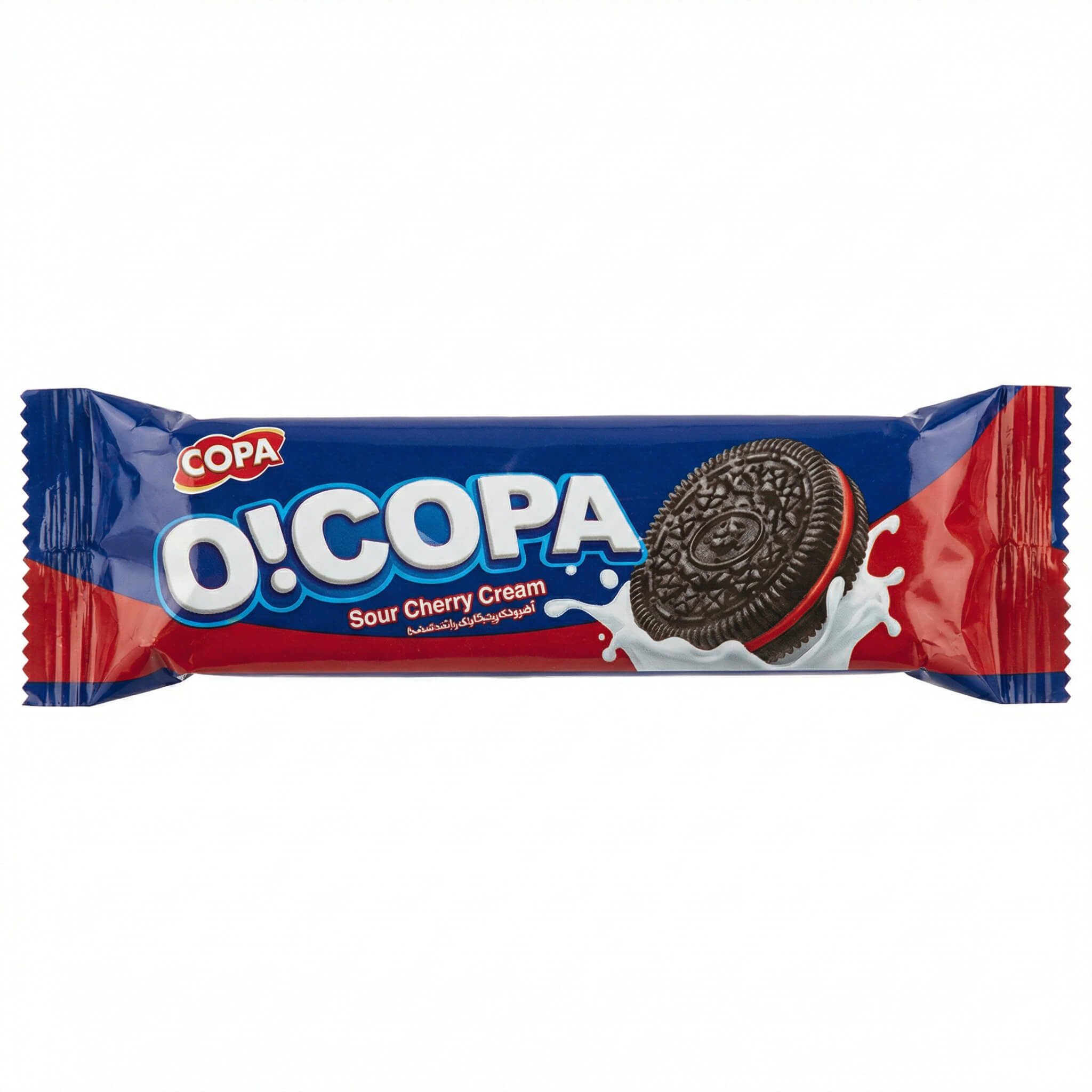 Copa O'Copa Cocoa Biscuits with Sour Cherry Cream