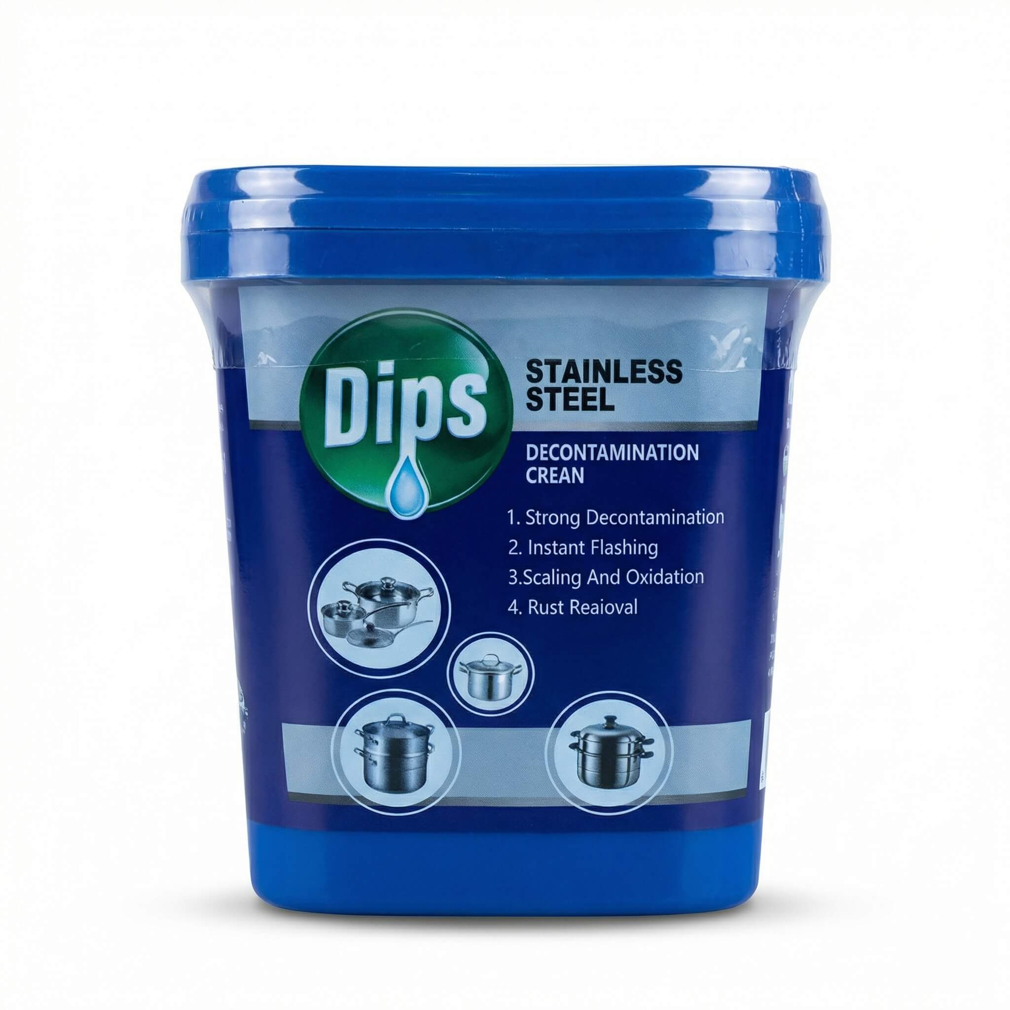 Dips Stainless Steel Decontamination Cream