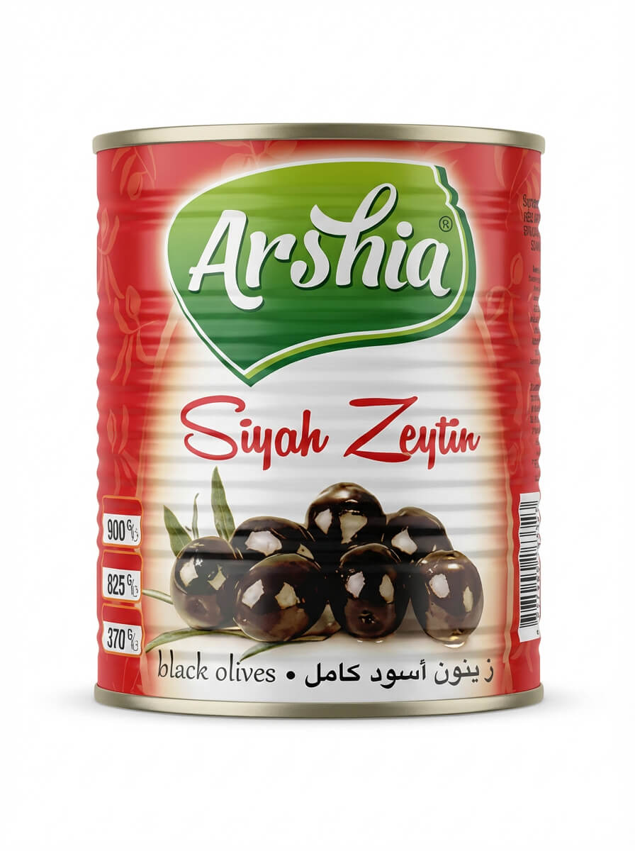 Arshia Black Olives Whole
