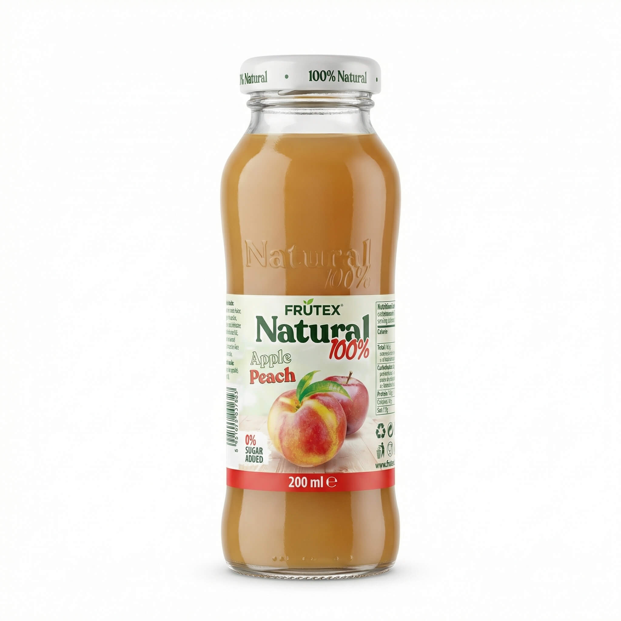 Natural 100% Apple Peach Juice