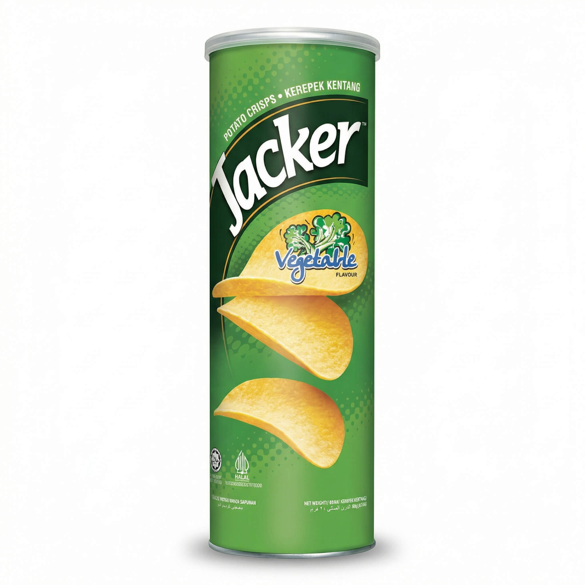 Jacker Vegetable Flavour Potato Crisps