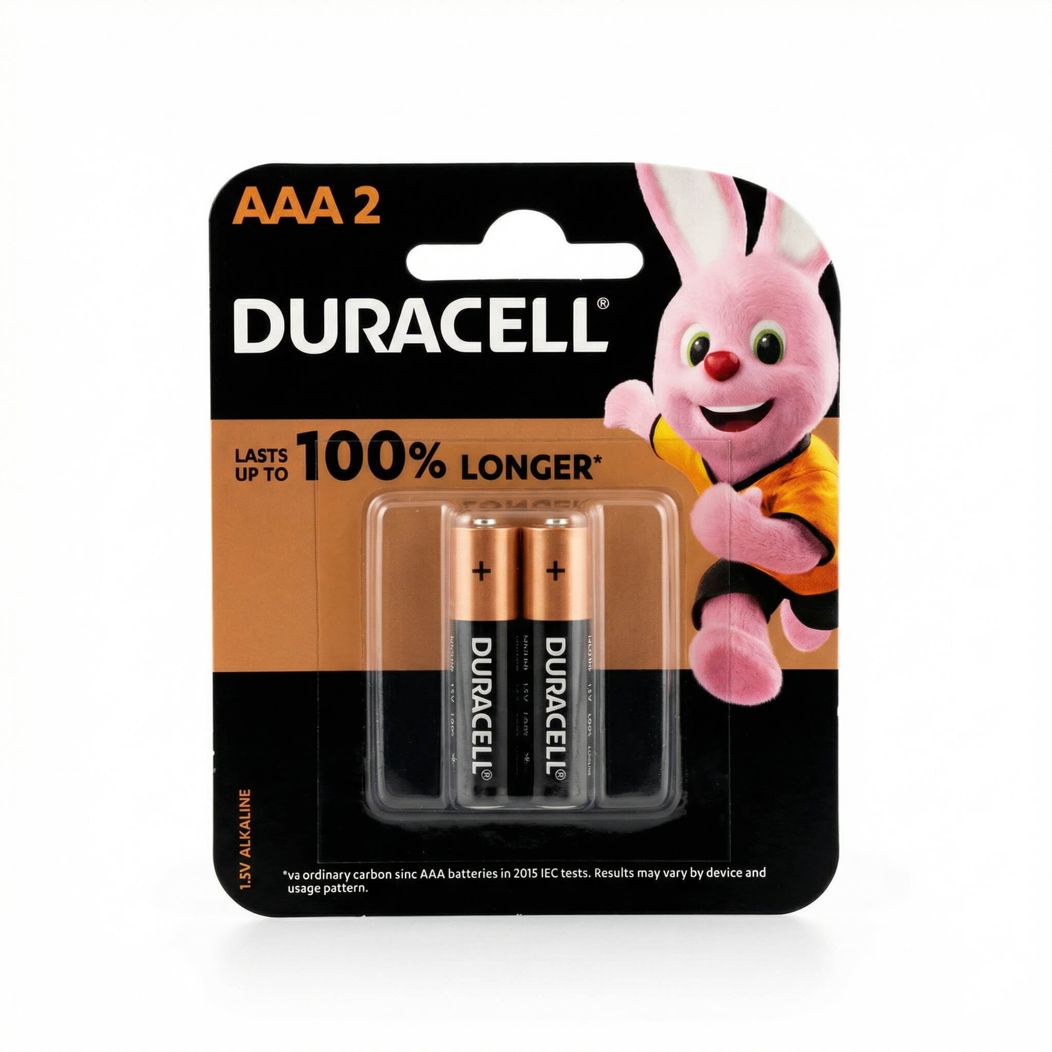 Duracell AAA Alkaline Batteries 2 Pack