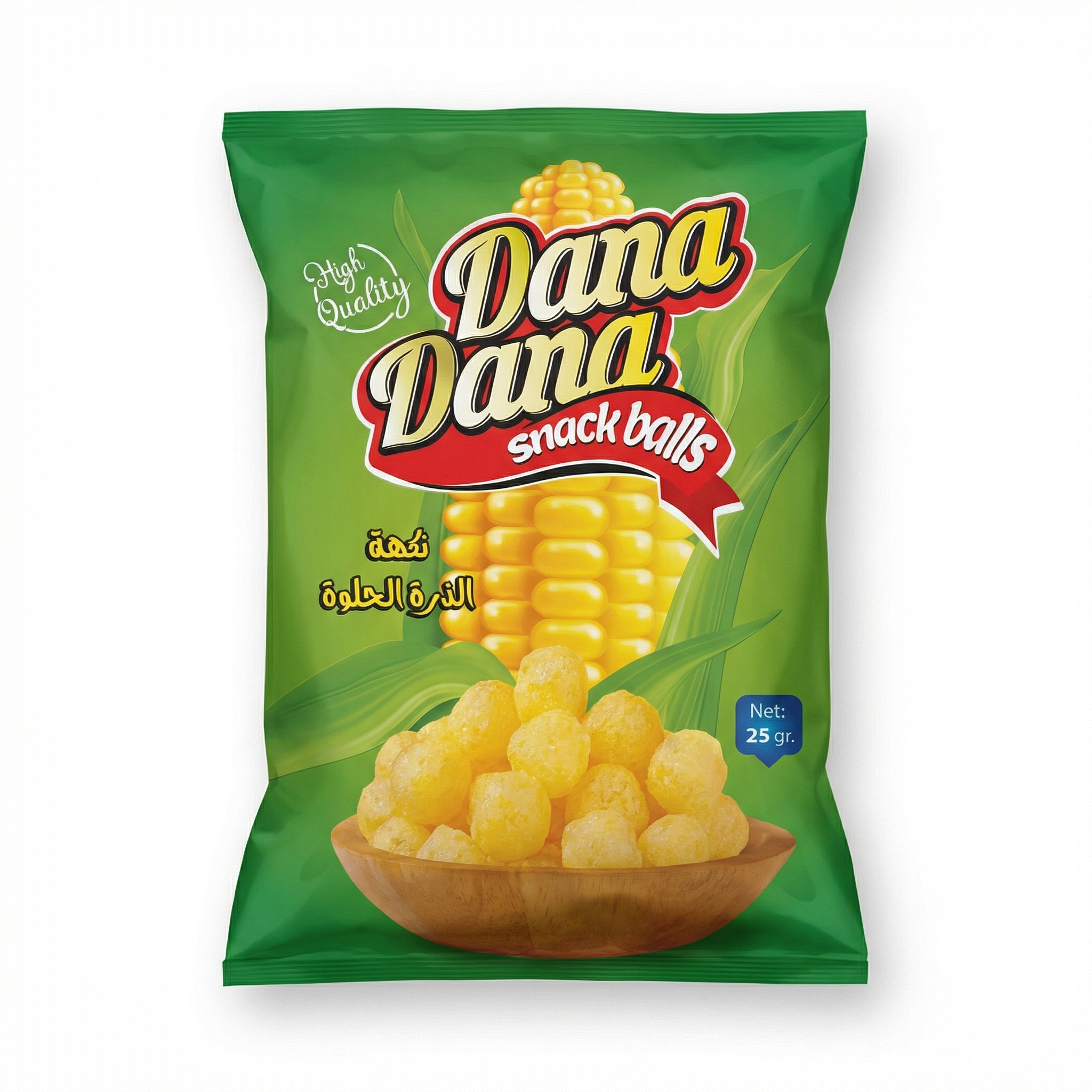 Dana Dana Sweet Corn Snack Balls