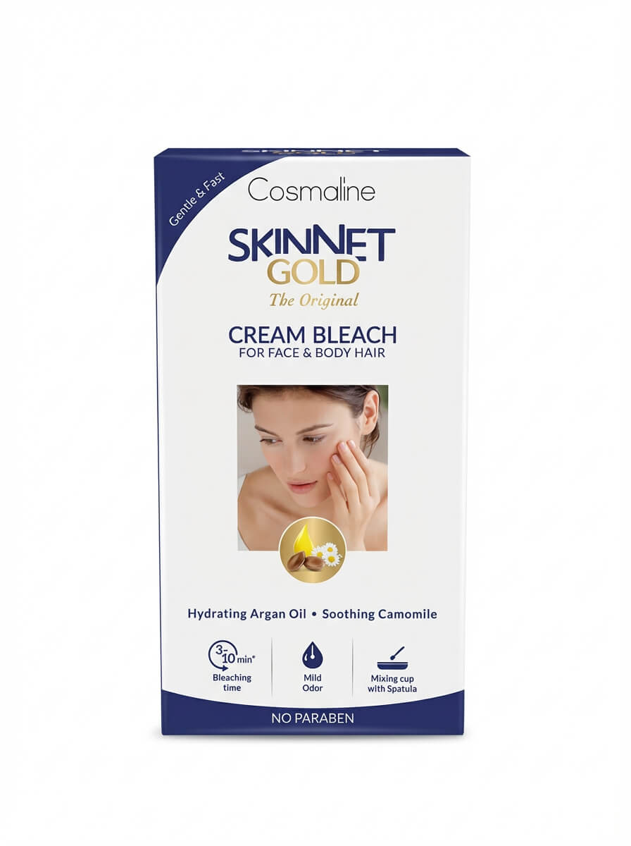 Cosmaline Skinnet Gold Cream Bleach for Face & Body Hair