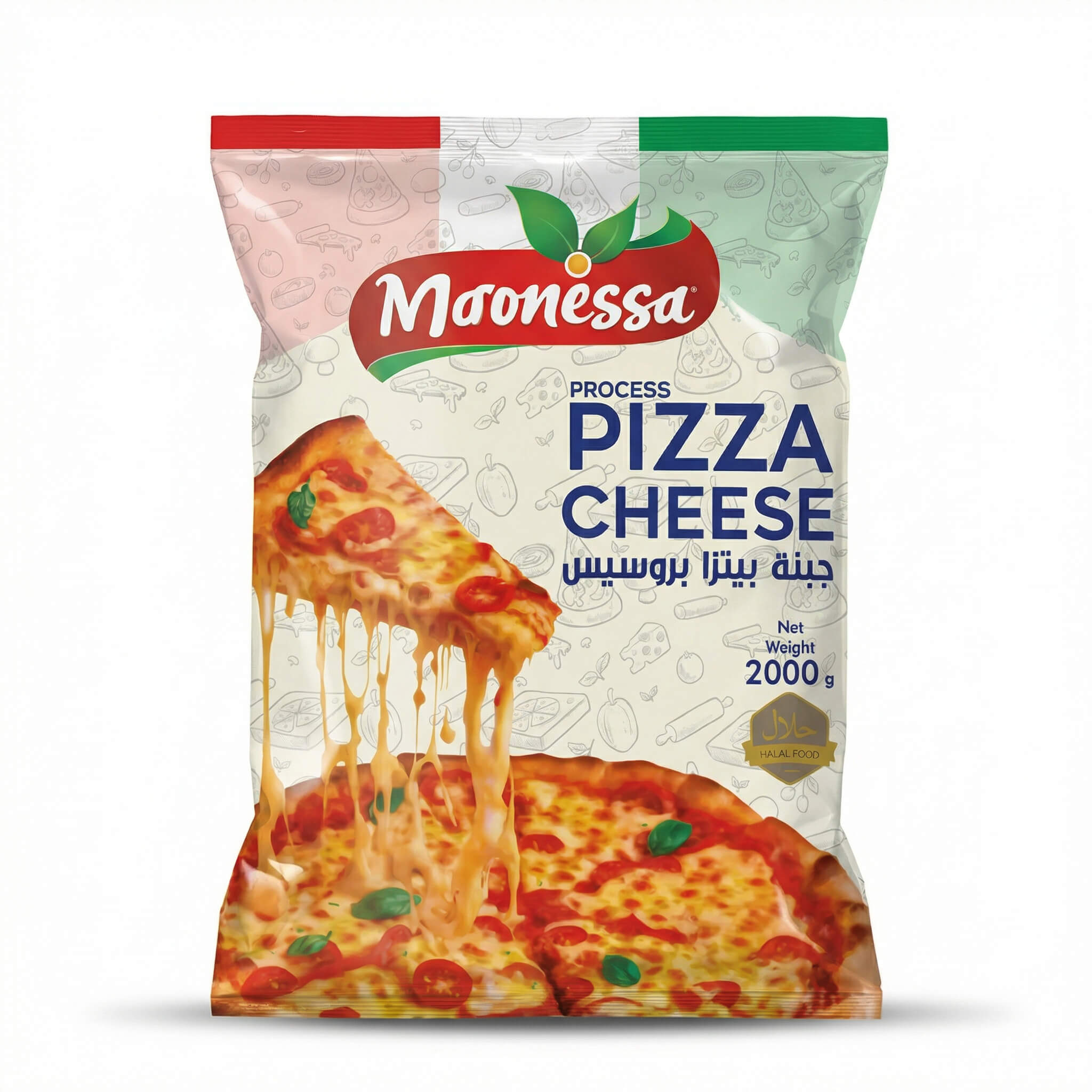 Process Pizza Cheese