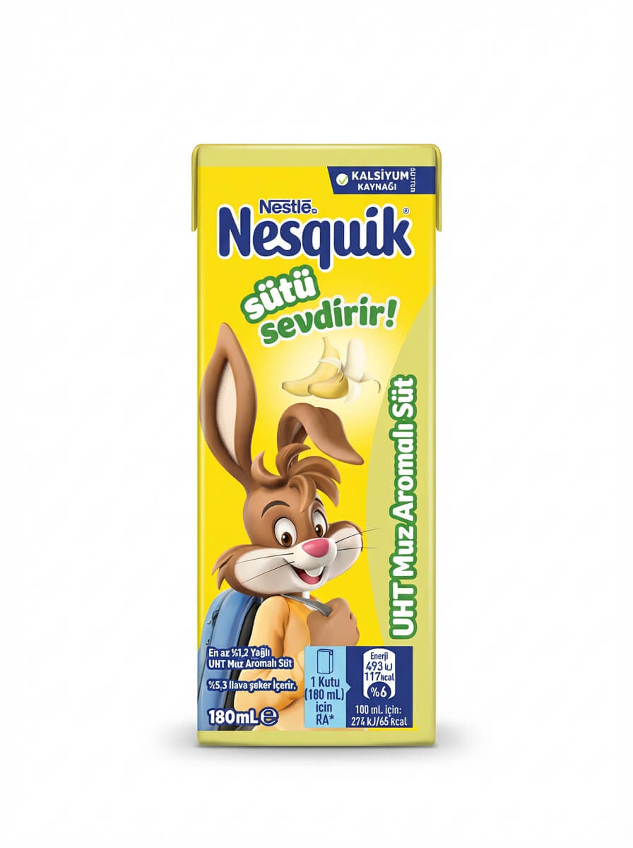 Nestle Nesquik Banana Flavored Milk