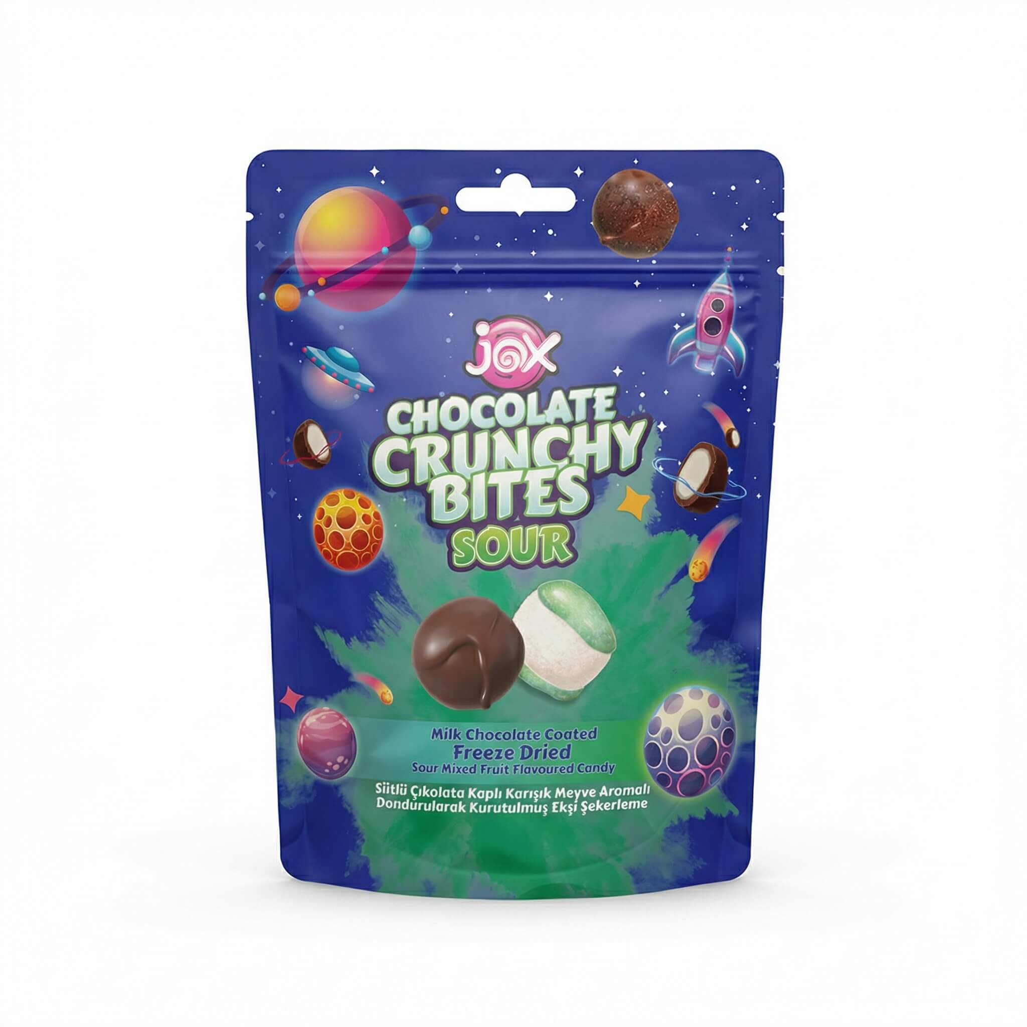 Jox Chocolate Crunchy Bites Sour