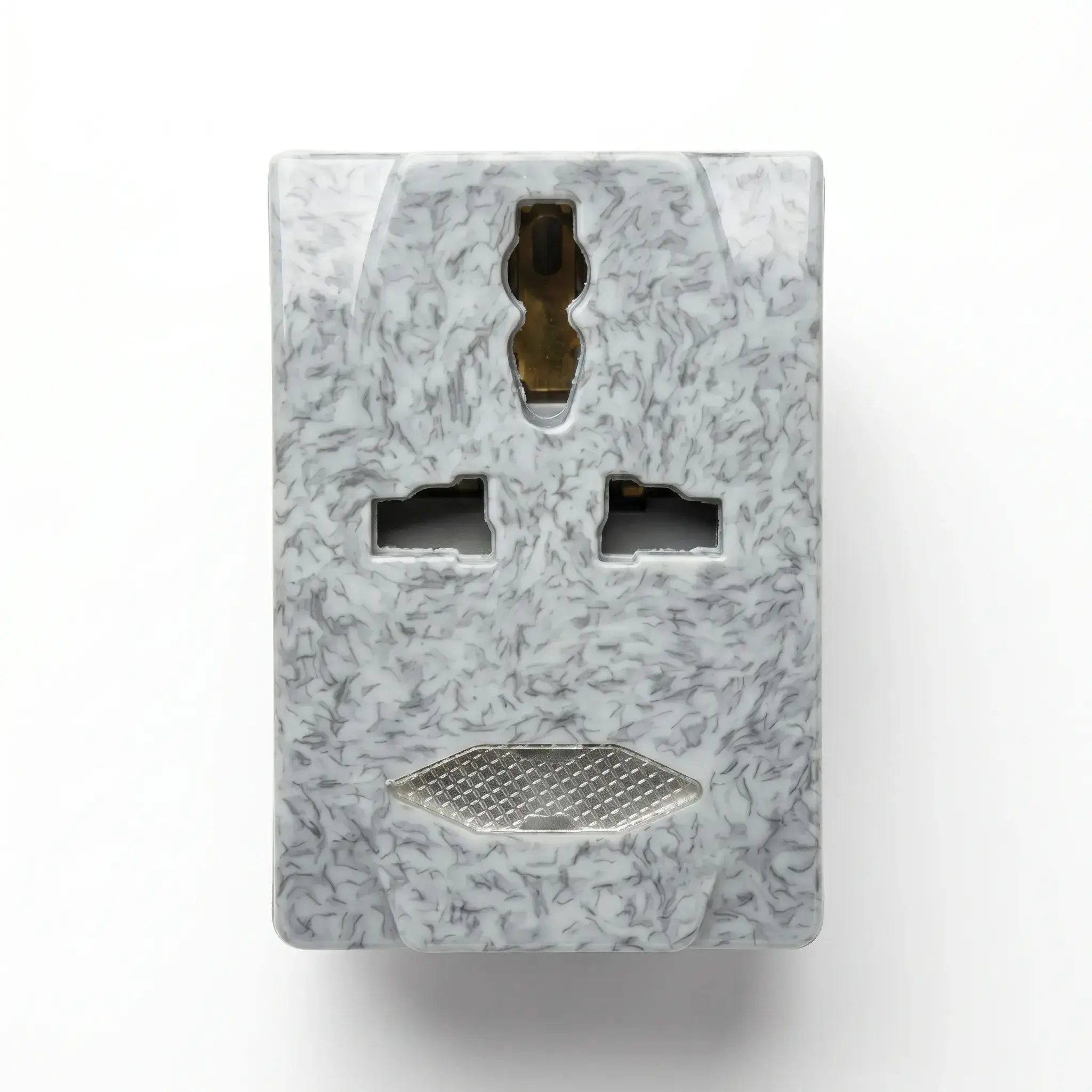 Universal Travel Plug Adapter - Marble Pattern