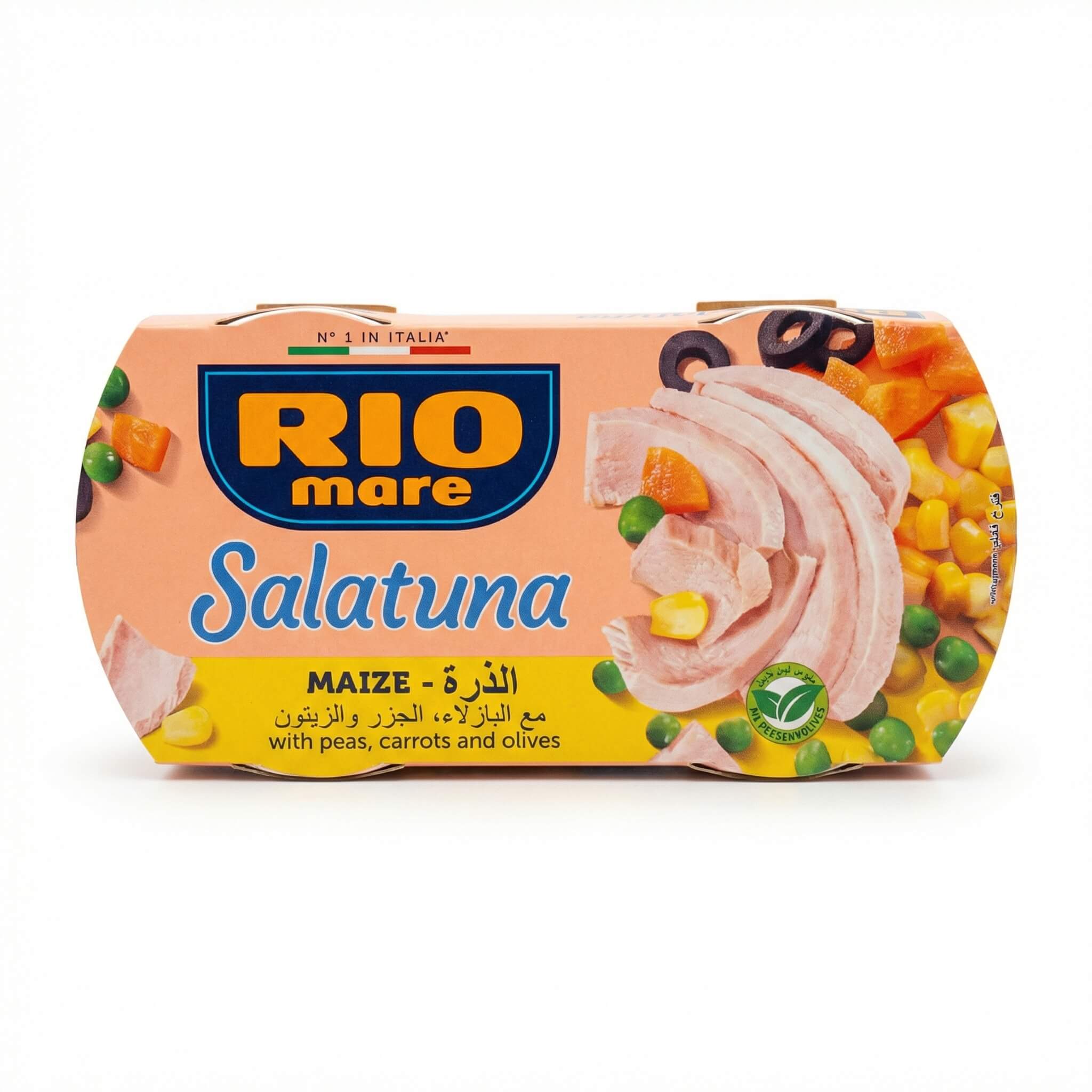Rio Mare Salatuna Maize with Peas, Carrots and Olives