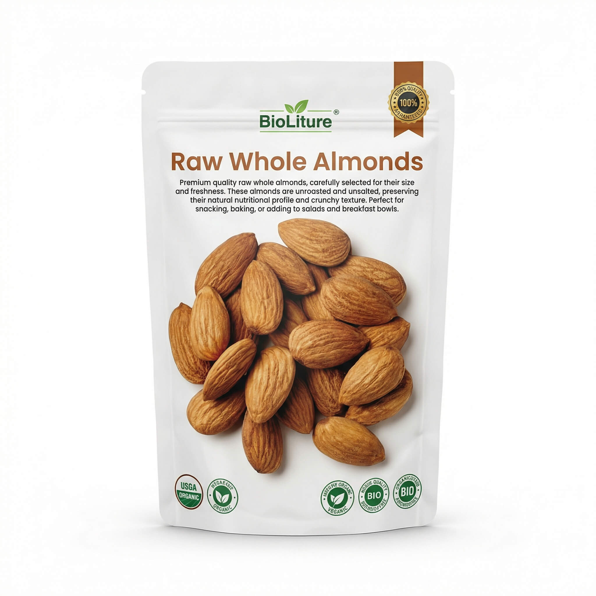 Raw Whole Almonds