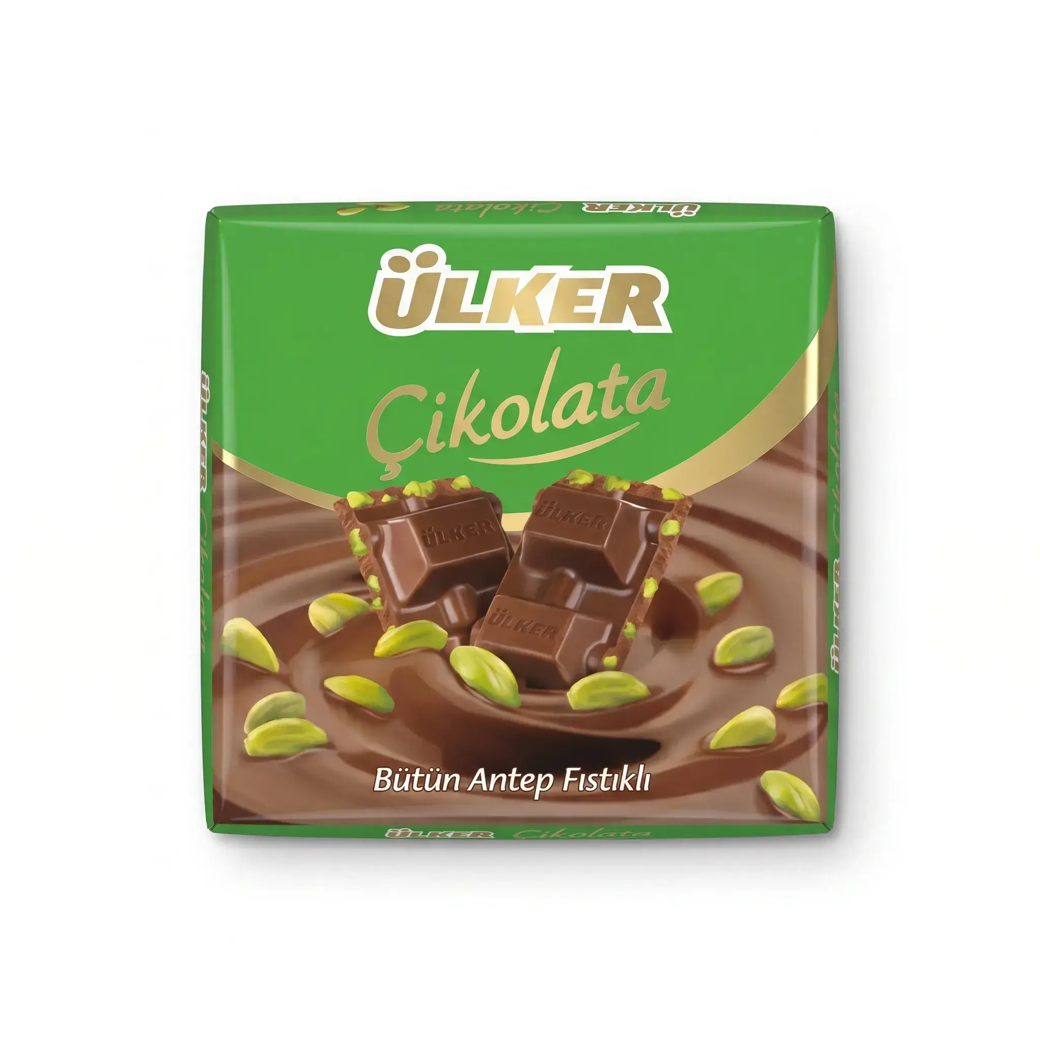 Ulker Milk Chocolate with Whole Pistachios