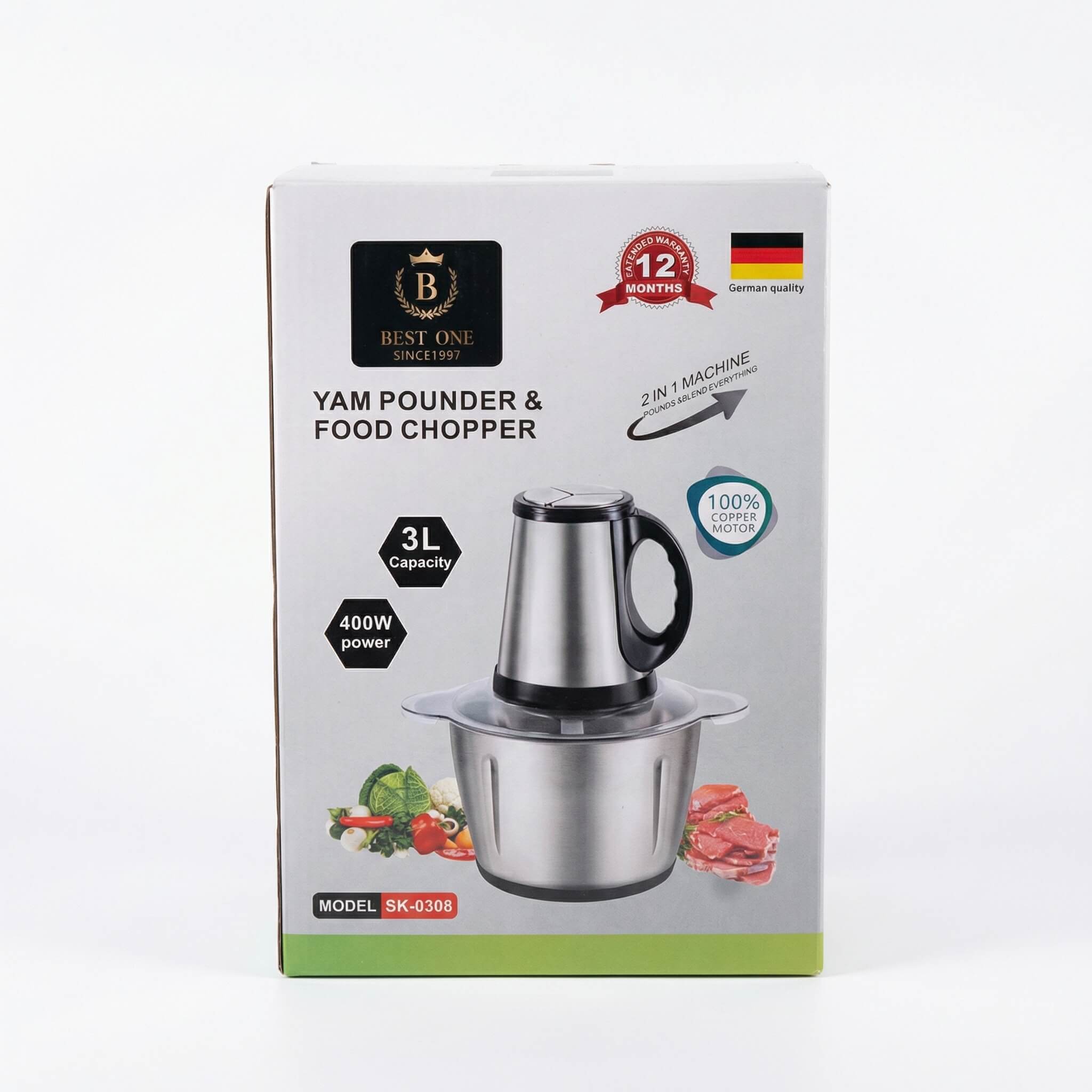 Best One Yam Pounder & Food Chopper