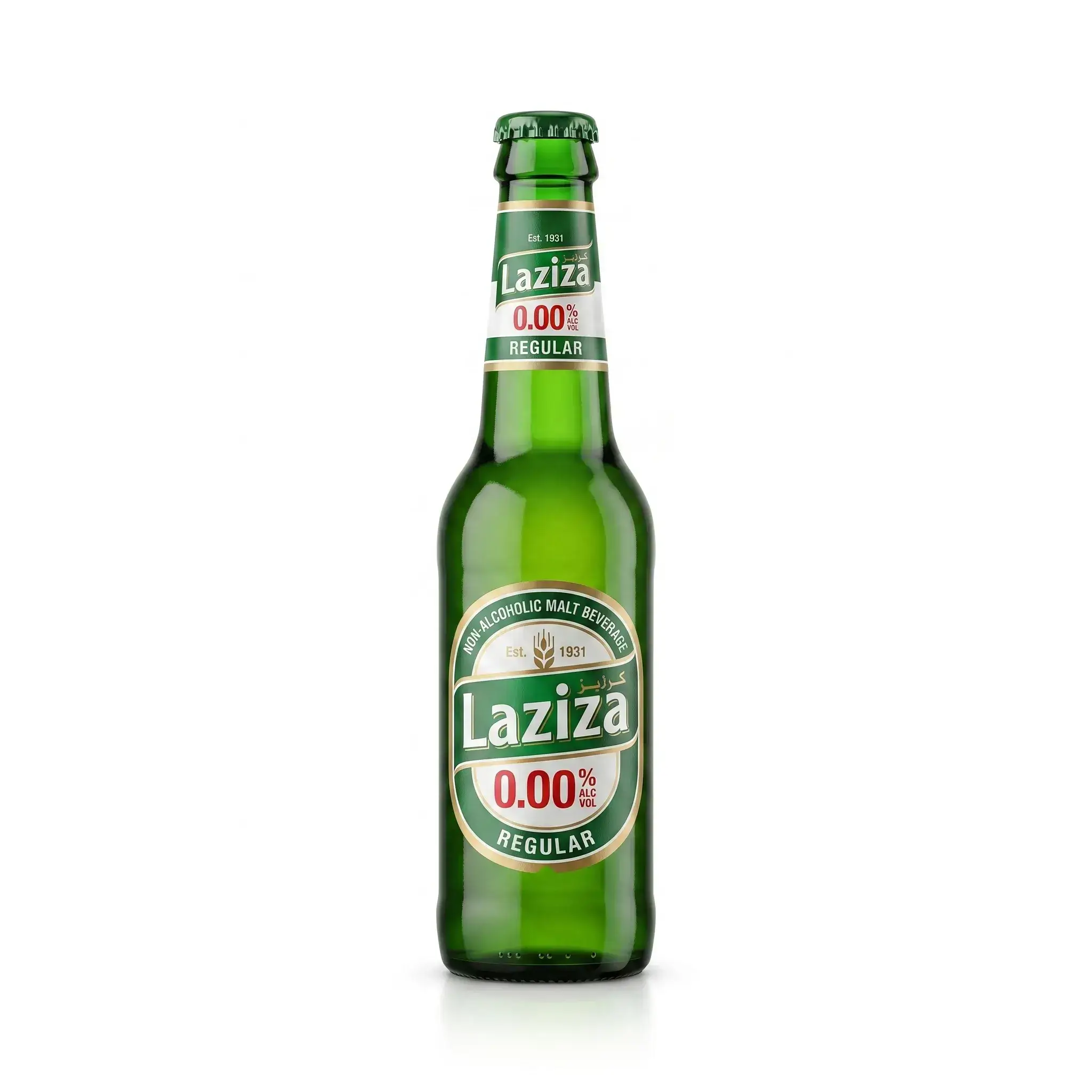 Laziza Non-Alcoholic Malt Beverage Regular