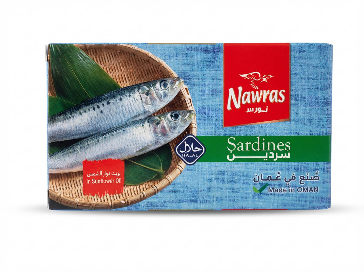 Nawras Sardines in Sunflower Oil