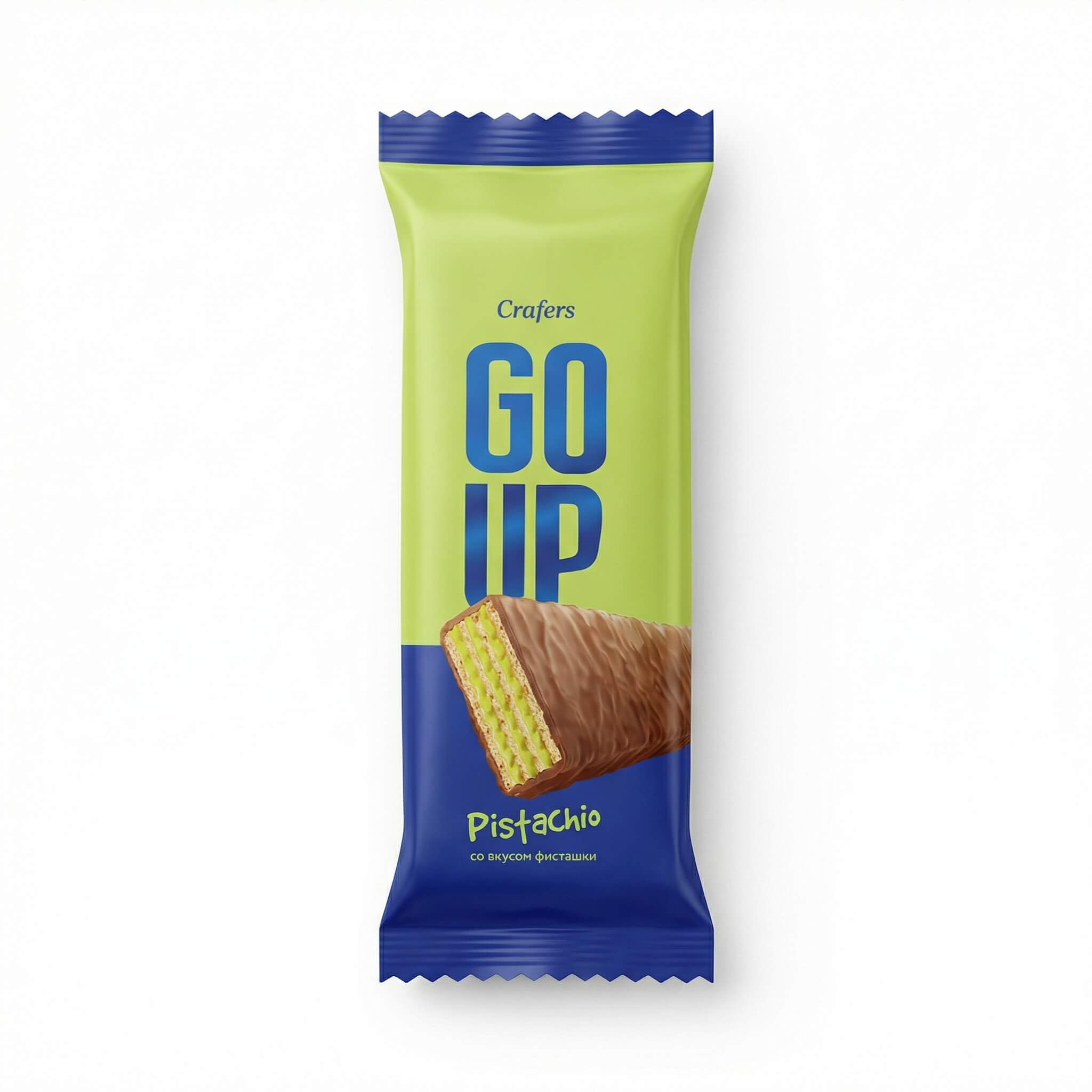Crafers Go Up Pistachio Wafer Bar