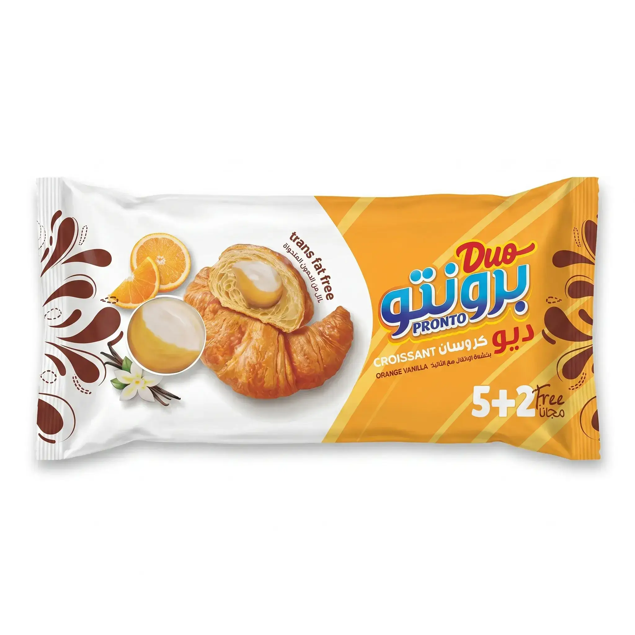 Duo Pronto Croissant Orange & Vanilla (5+2 Free)