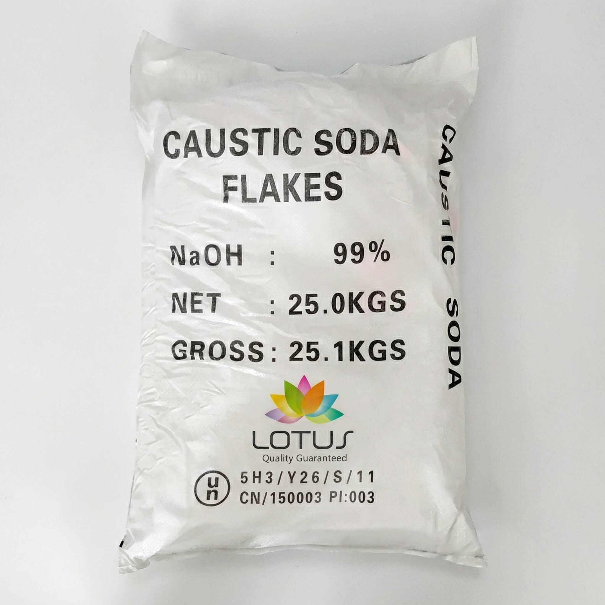 Lotus Caustic Soda Flakes 99% NaOH