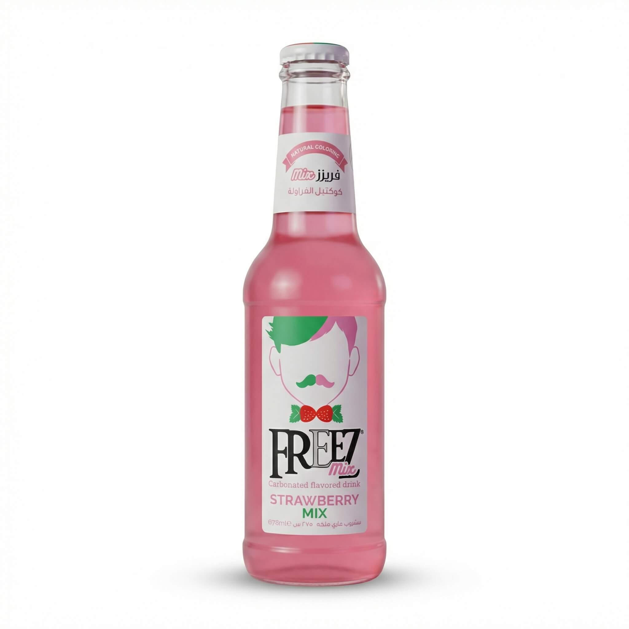 Freez Mix Strawberry Carbonated Flavored Drink