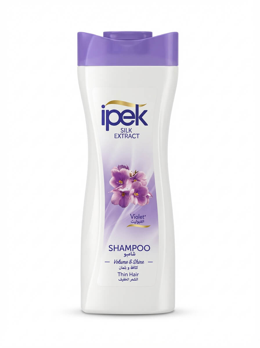 Ipek Shampoo Volume & Shine with Silk Extract for Thin Hair