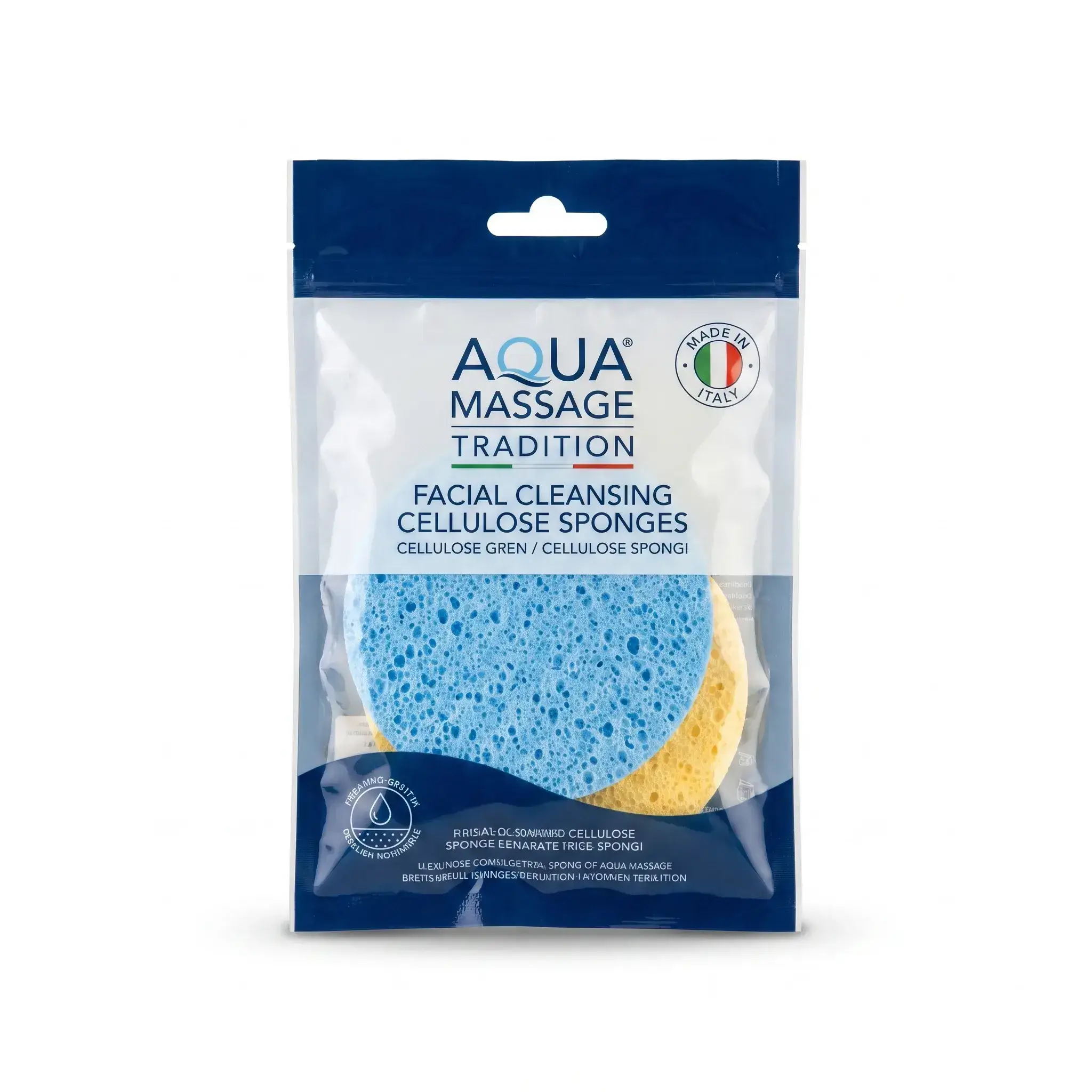 Aqua Massage Tradition Facial Cleansing Cellulose Sponges
