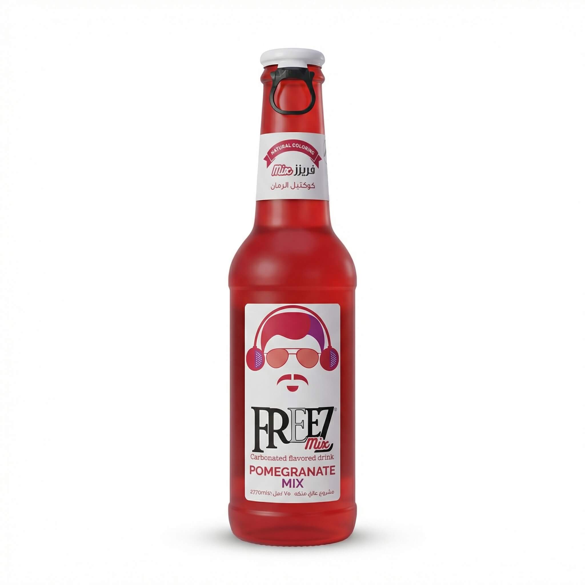 Freez Mix Pomegranate Carbonated Flavored Drink