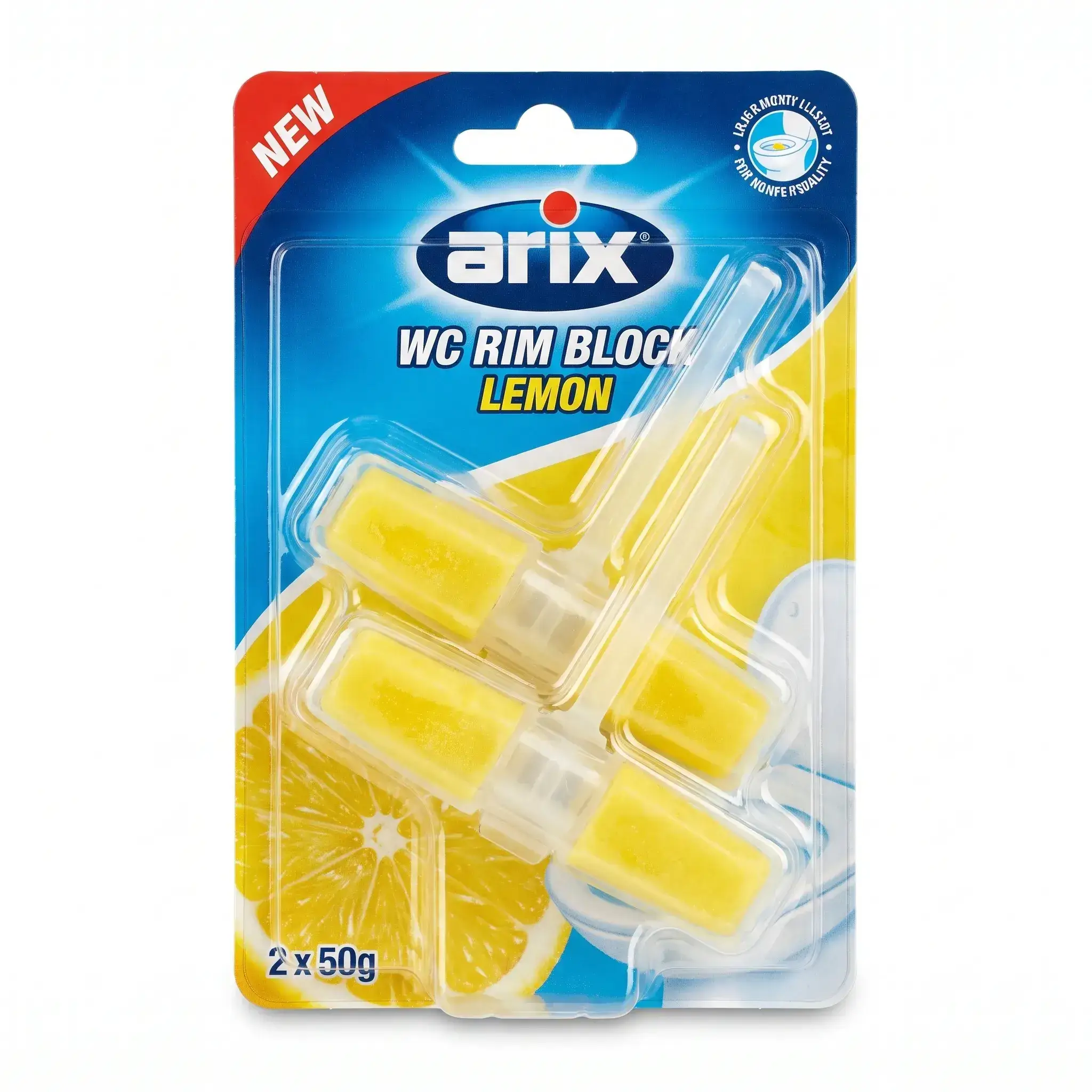 Arix WC Rim Block Lemon 2x50g