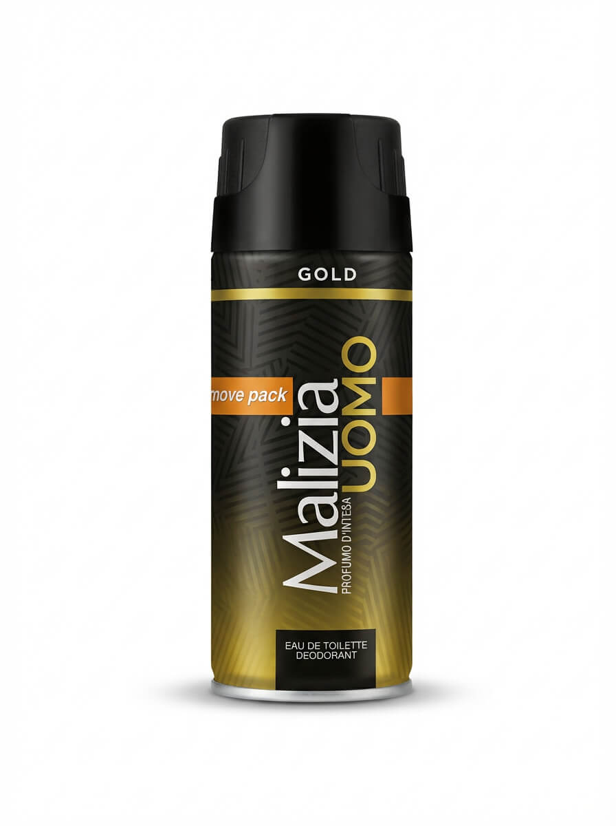 Malizia Uomo Gold Eau de Toilette Deodorant
