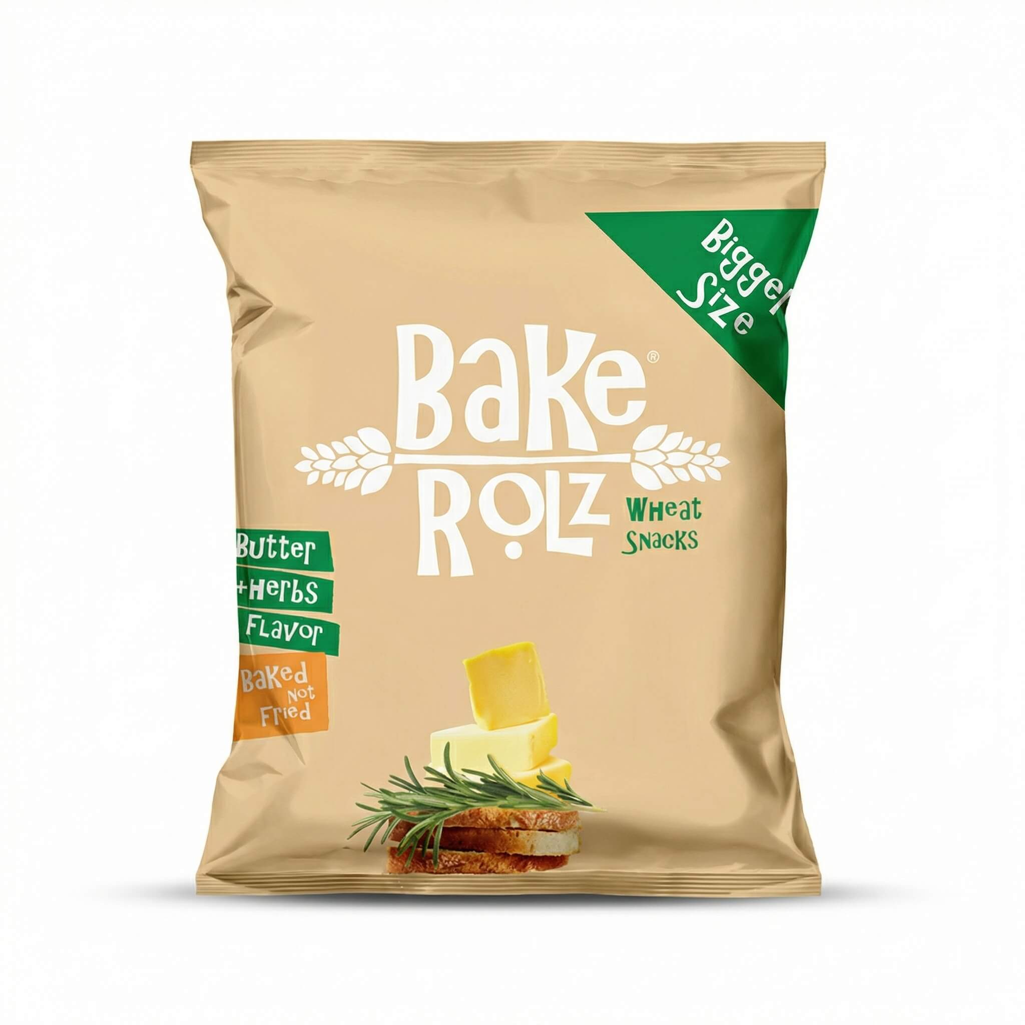 Bake Rolz Butter & Herbs Wheat Snacks
