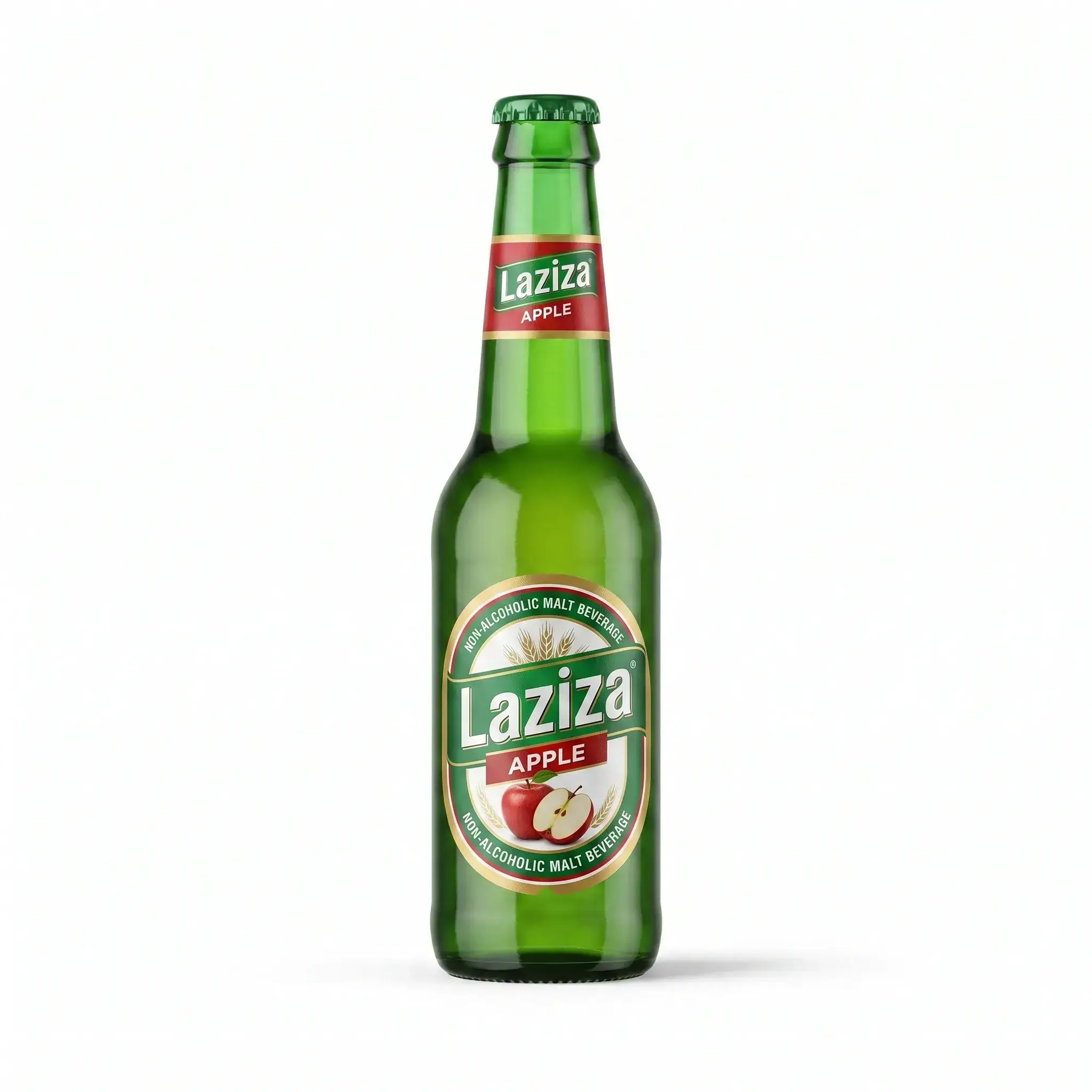 Laziza Apple Non-Alcoholic Malt Beverage