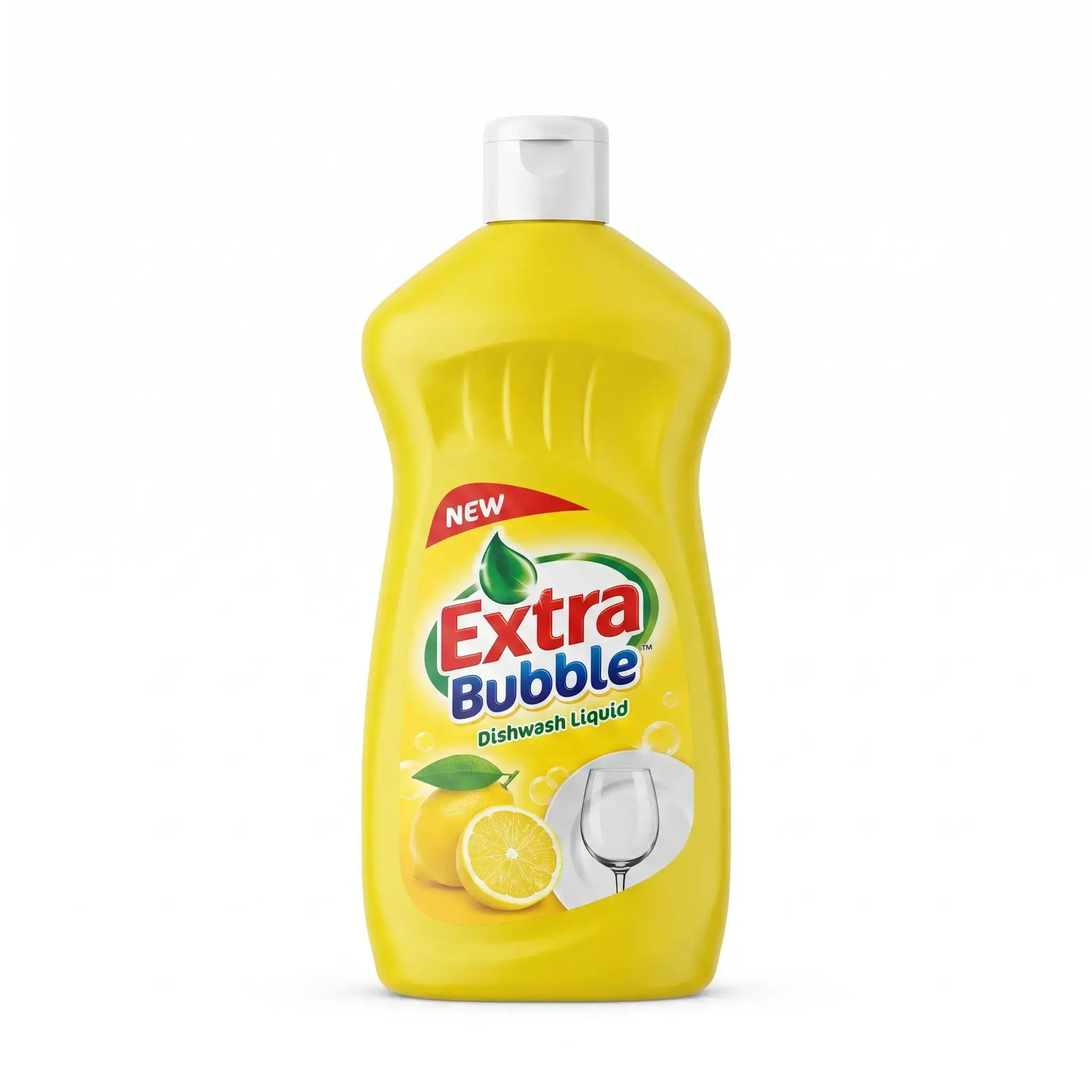 Extra Bubble Lemon Dishwash Liquid