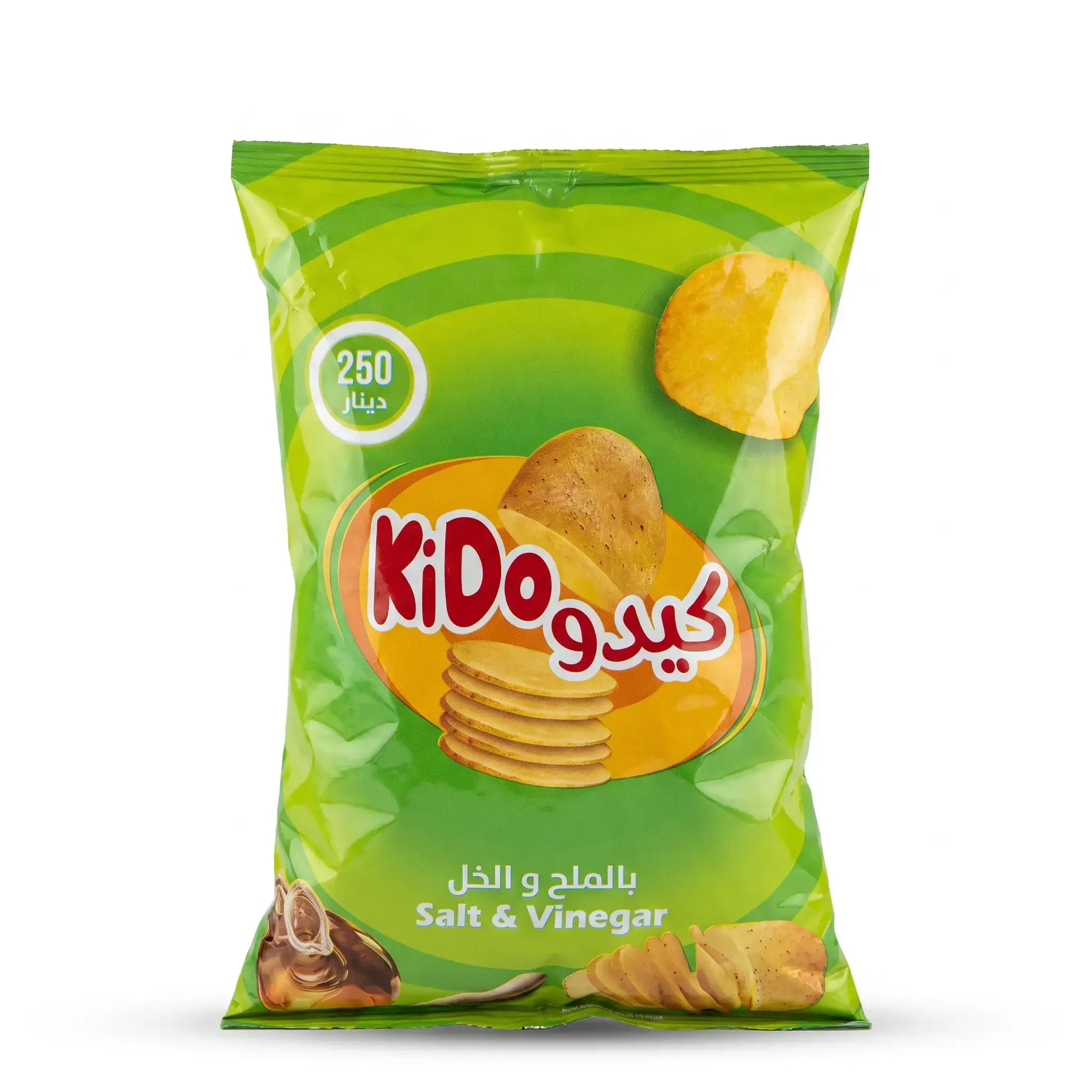KiDo Salt & Vinegar Potato Chips