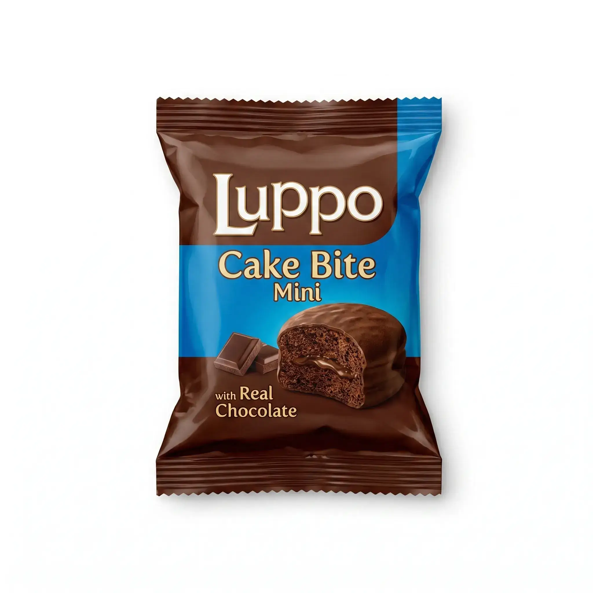 Luppo Cake Bite Mini with Real Chocolate