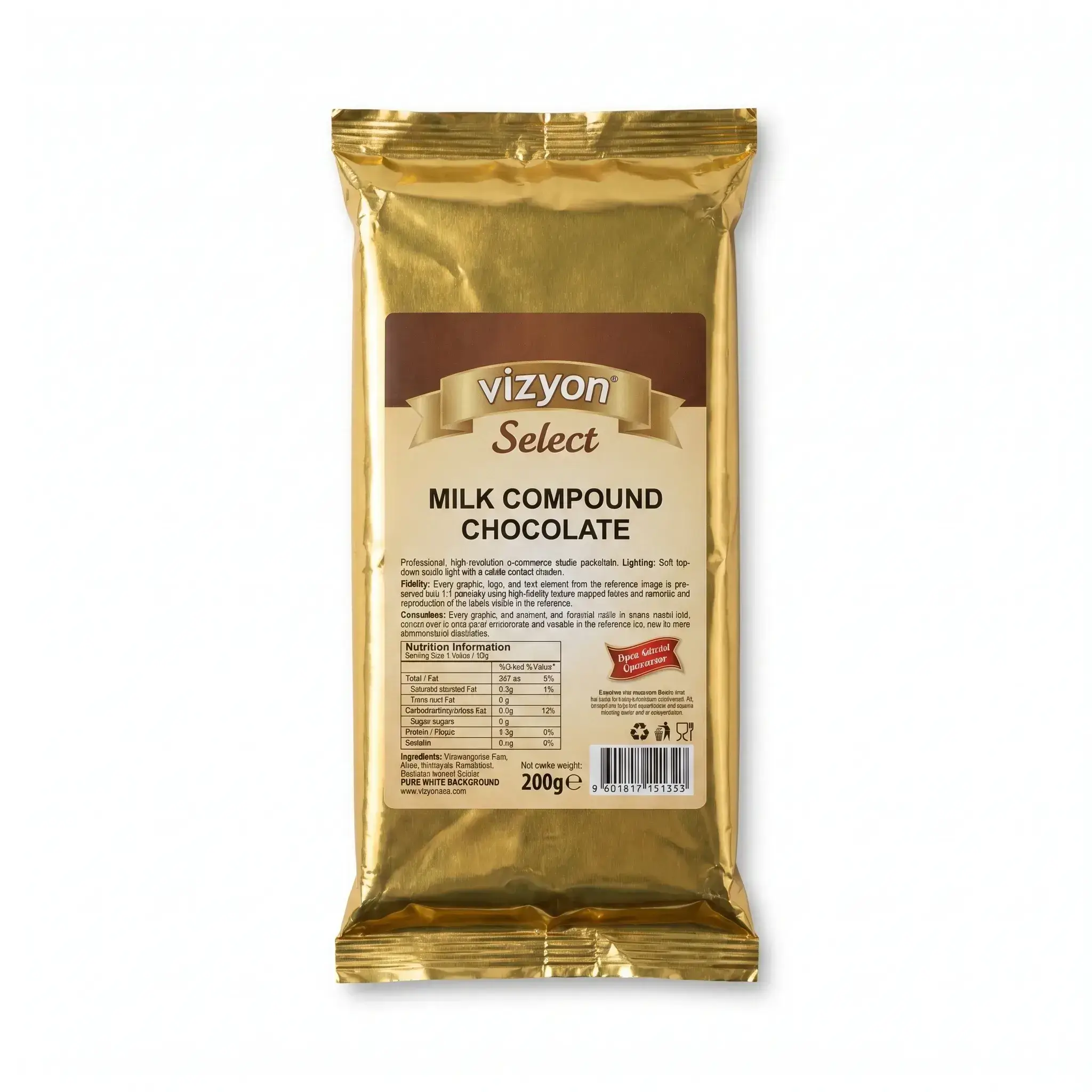Vizyon Select Milk Compound Chocolate