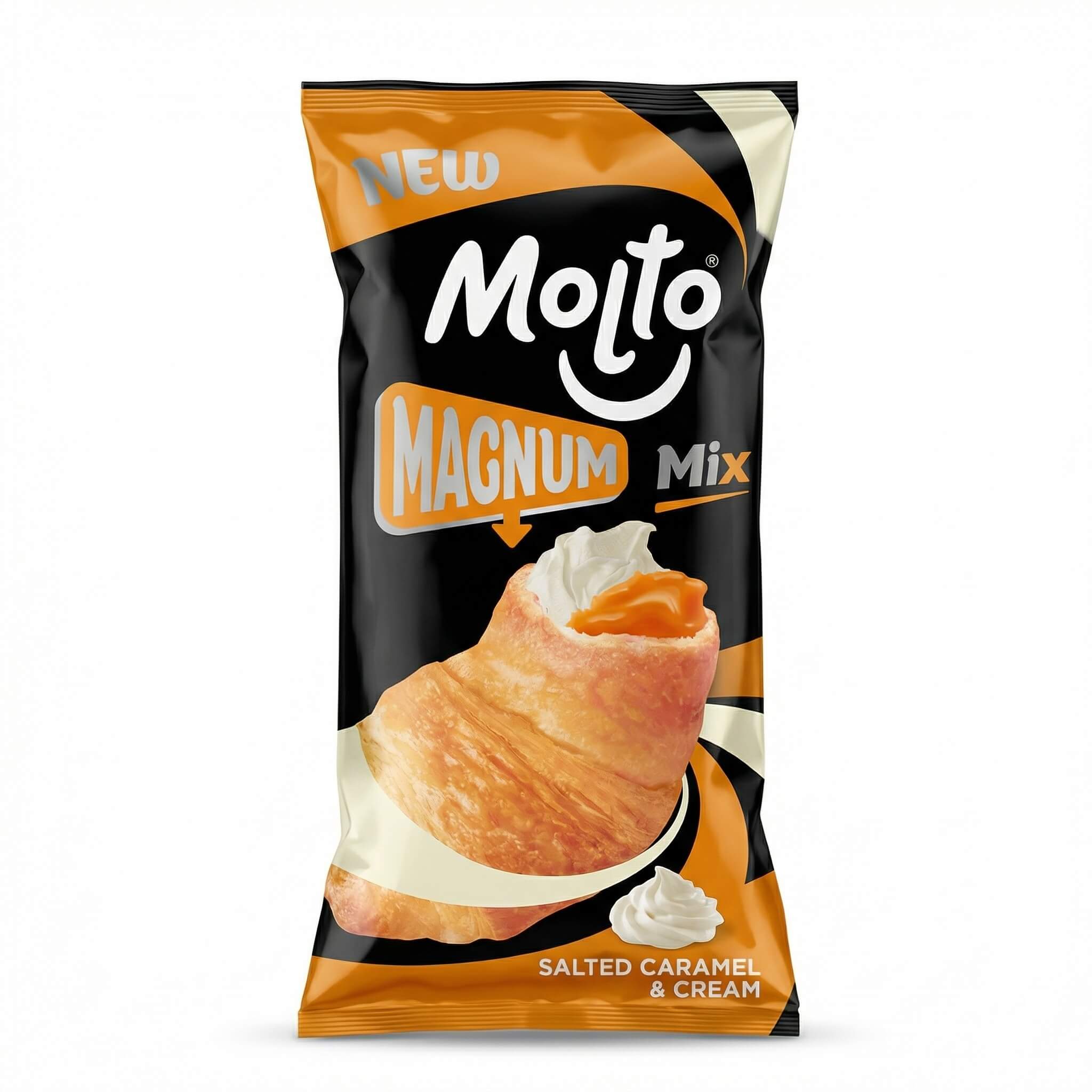 Molto Magnum Mix Salted Caramel & Cream Croissant