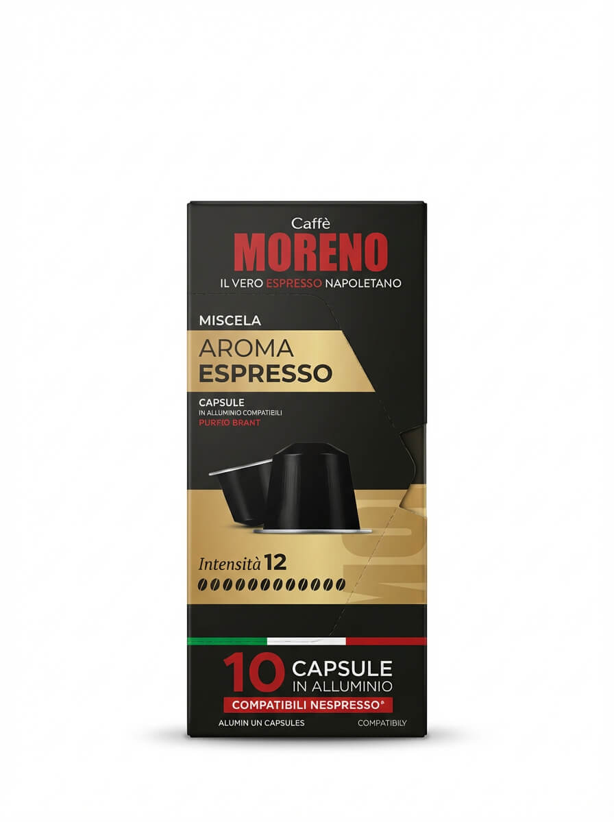 Caffè Moreno Aroma Espresso Aluminum Capsules