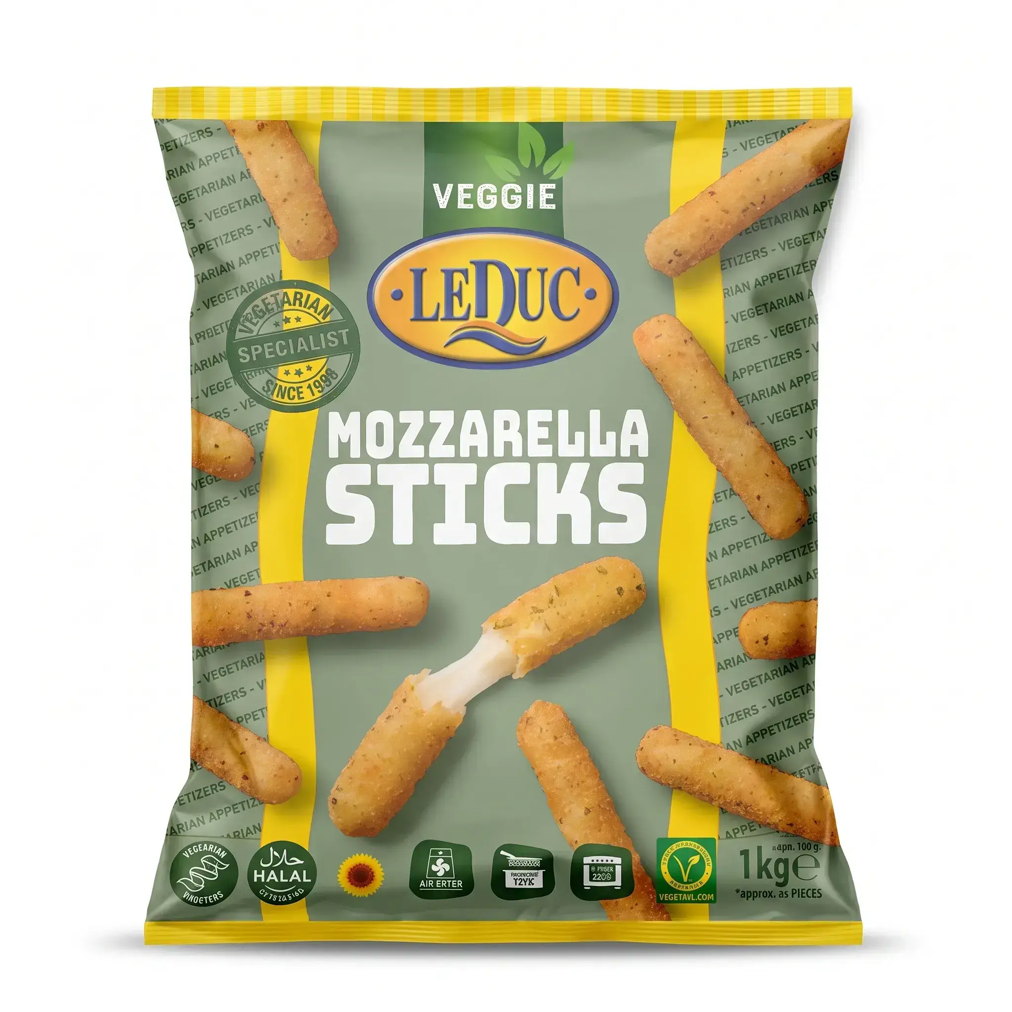 LeDuc Veggie Mozzarella Sticks