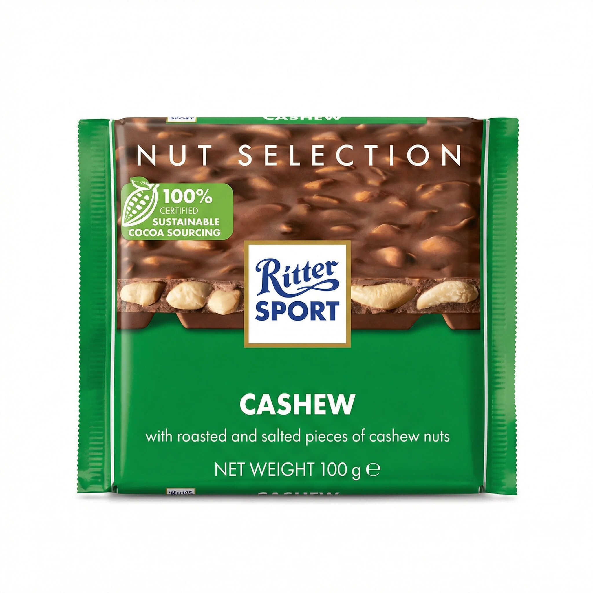 Ritter Sport Nut Selection Cashew Chocolate
