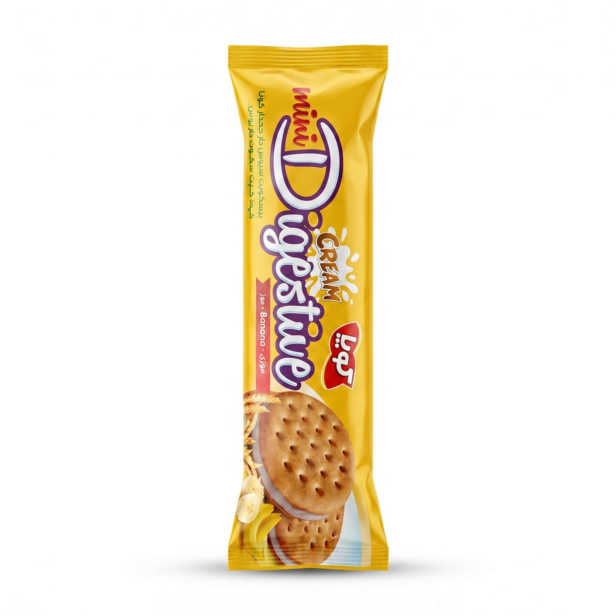 Koya Mini Digestive Cream Banana Biscuits