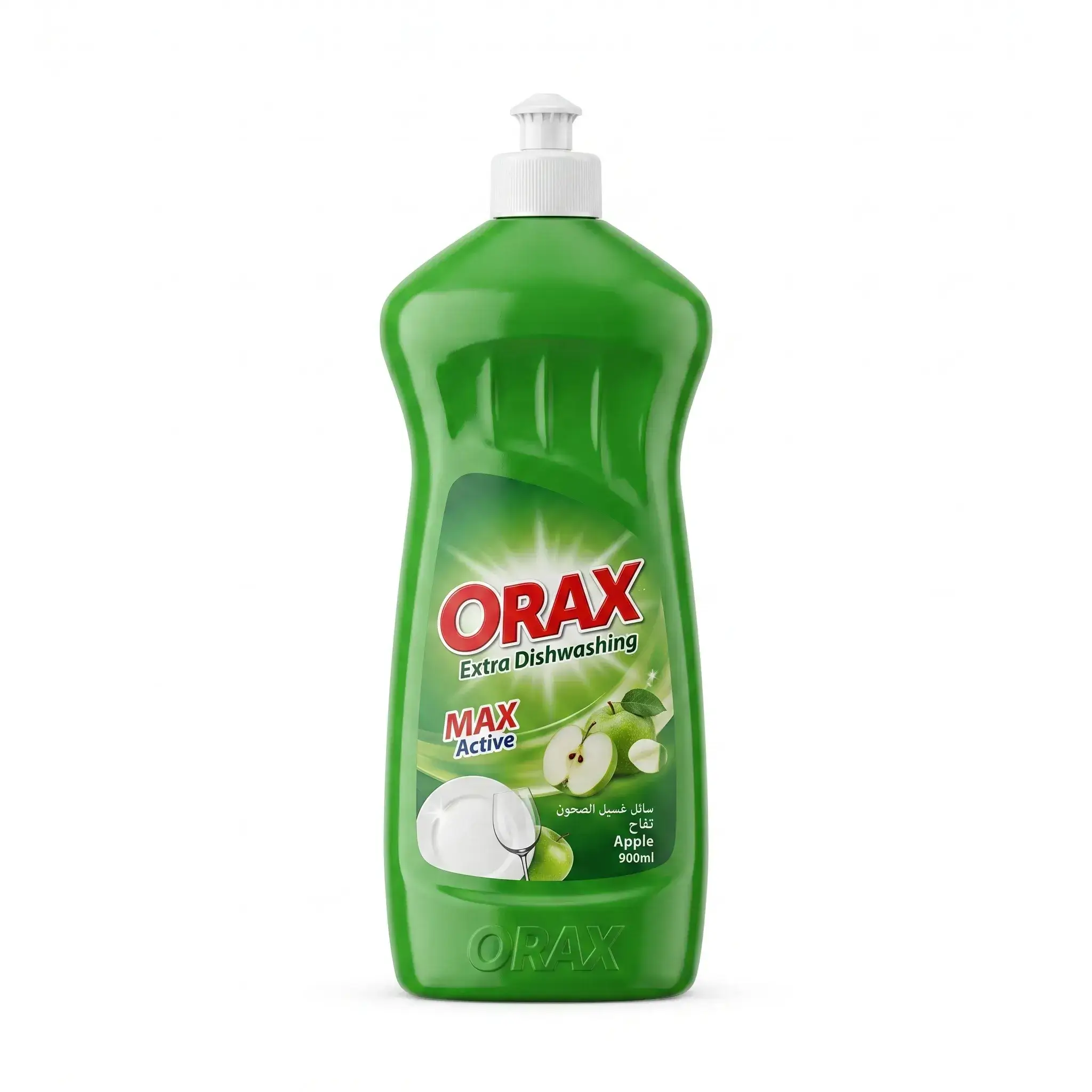 Orax Extra Dishwashing Liquid Apple Scent