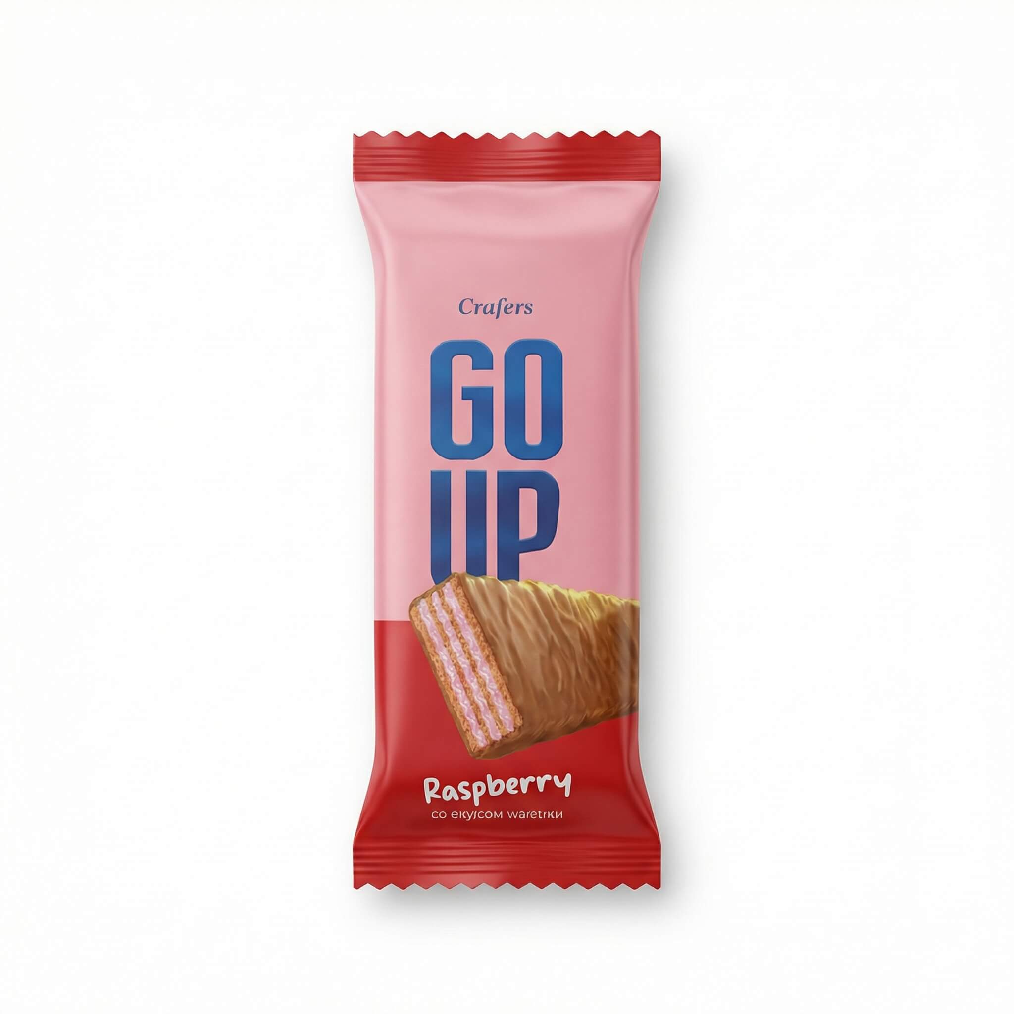 Crafers Go Up Raspberry Wafer Bar