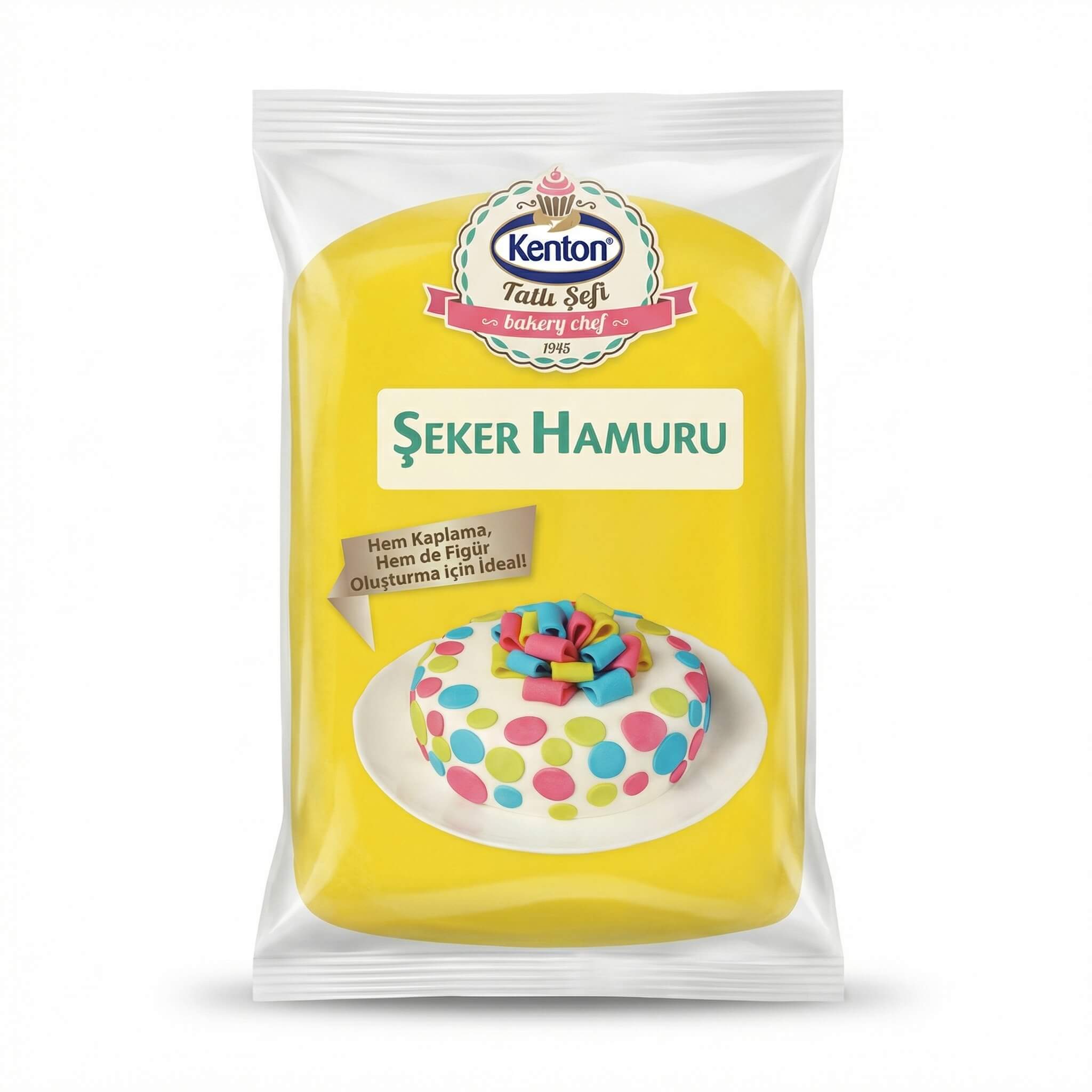 Kenton Yellow Sugar Paste (Fondant)