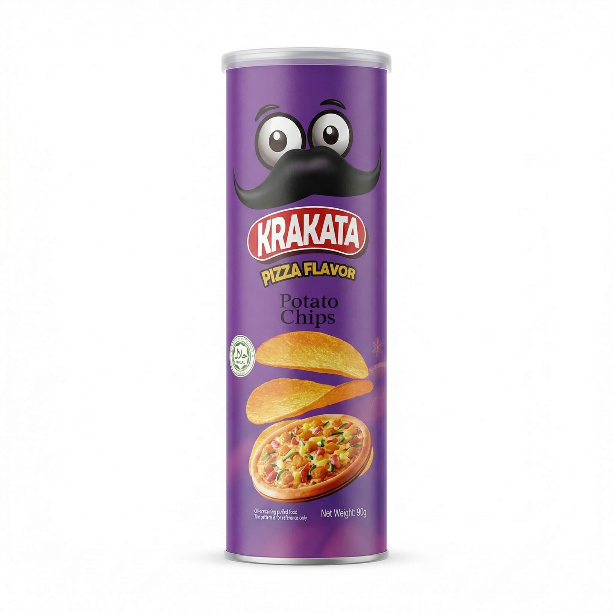 Krakata Pizza Flavor Potato Chips