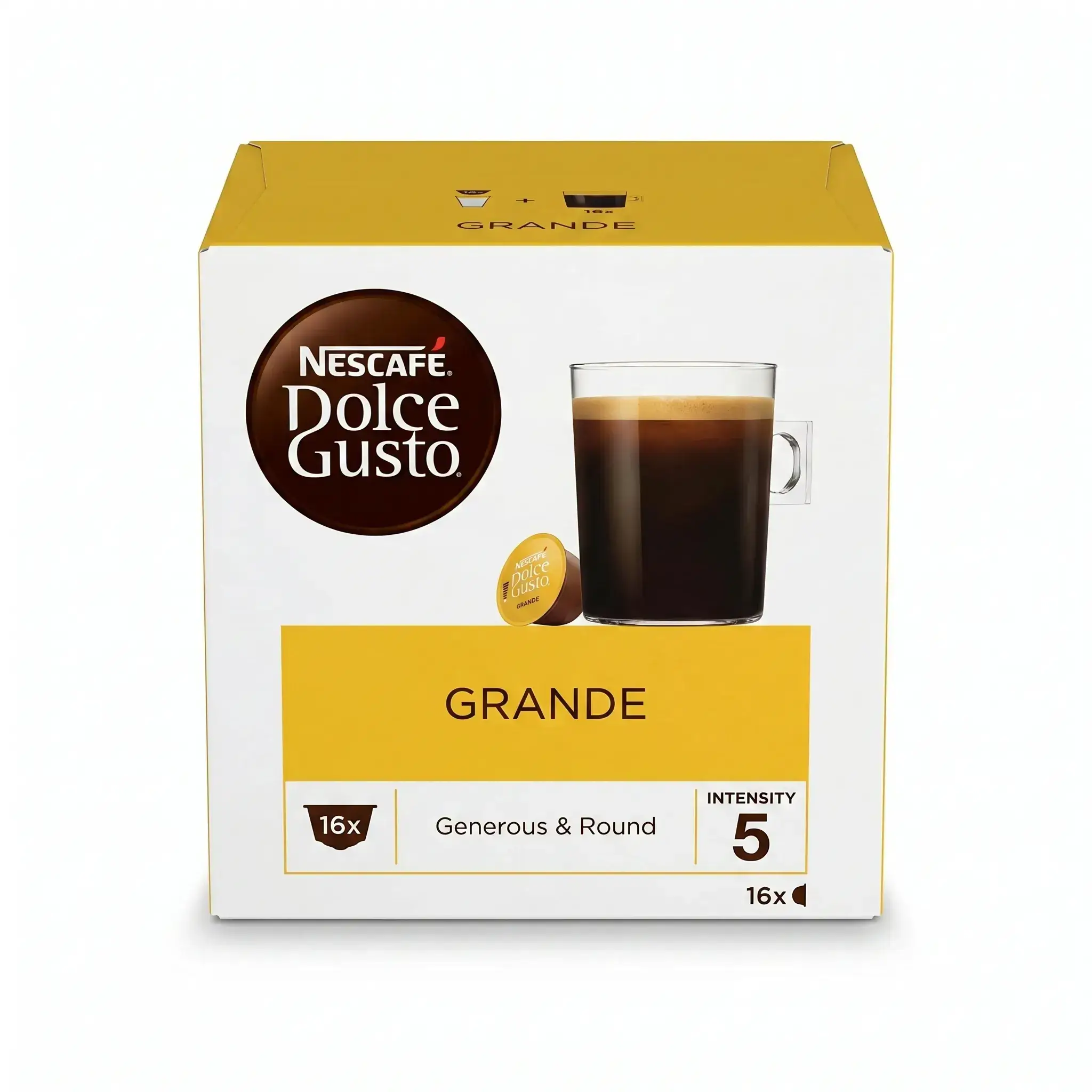 Nescafe Dolce Gusto Grande Coffee Capsules