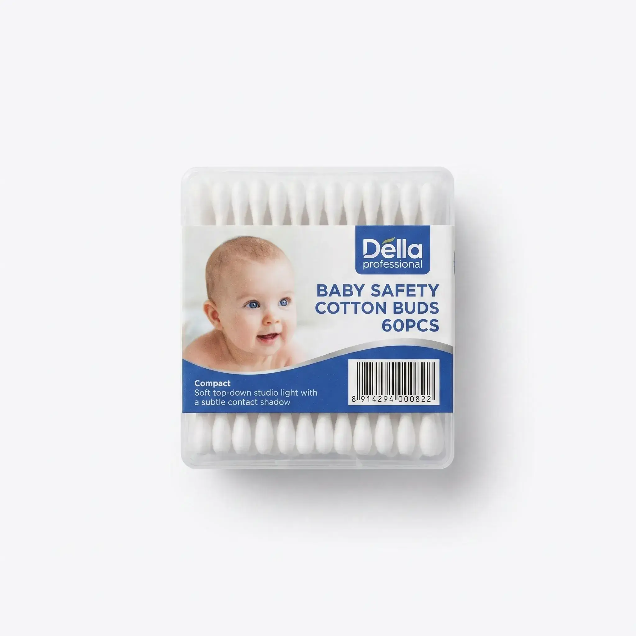 Della Professional Baby Safety Cotton Buds 60pcs