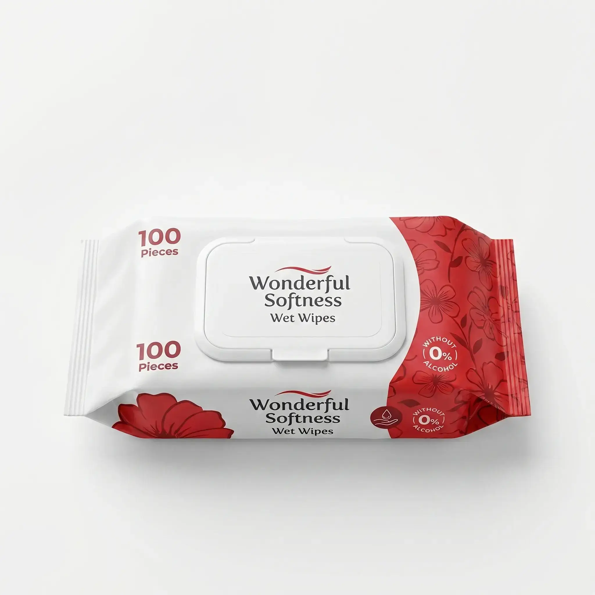 Wonderful Softness Wet Wipes 100 Pieces